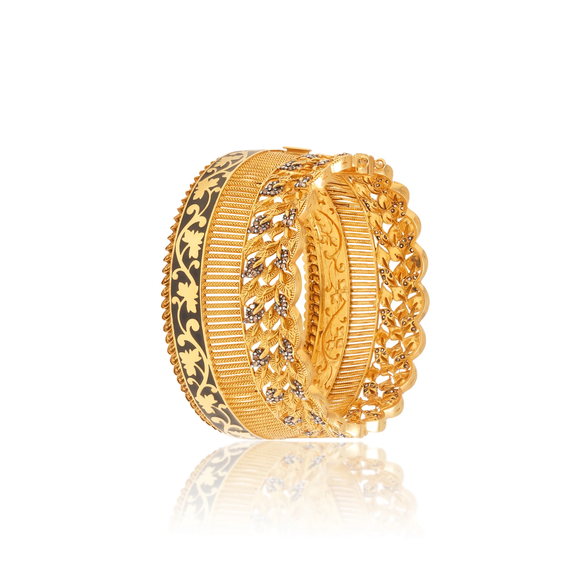 KA01048%201 Single Kara in 21K Gold