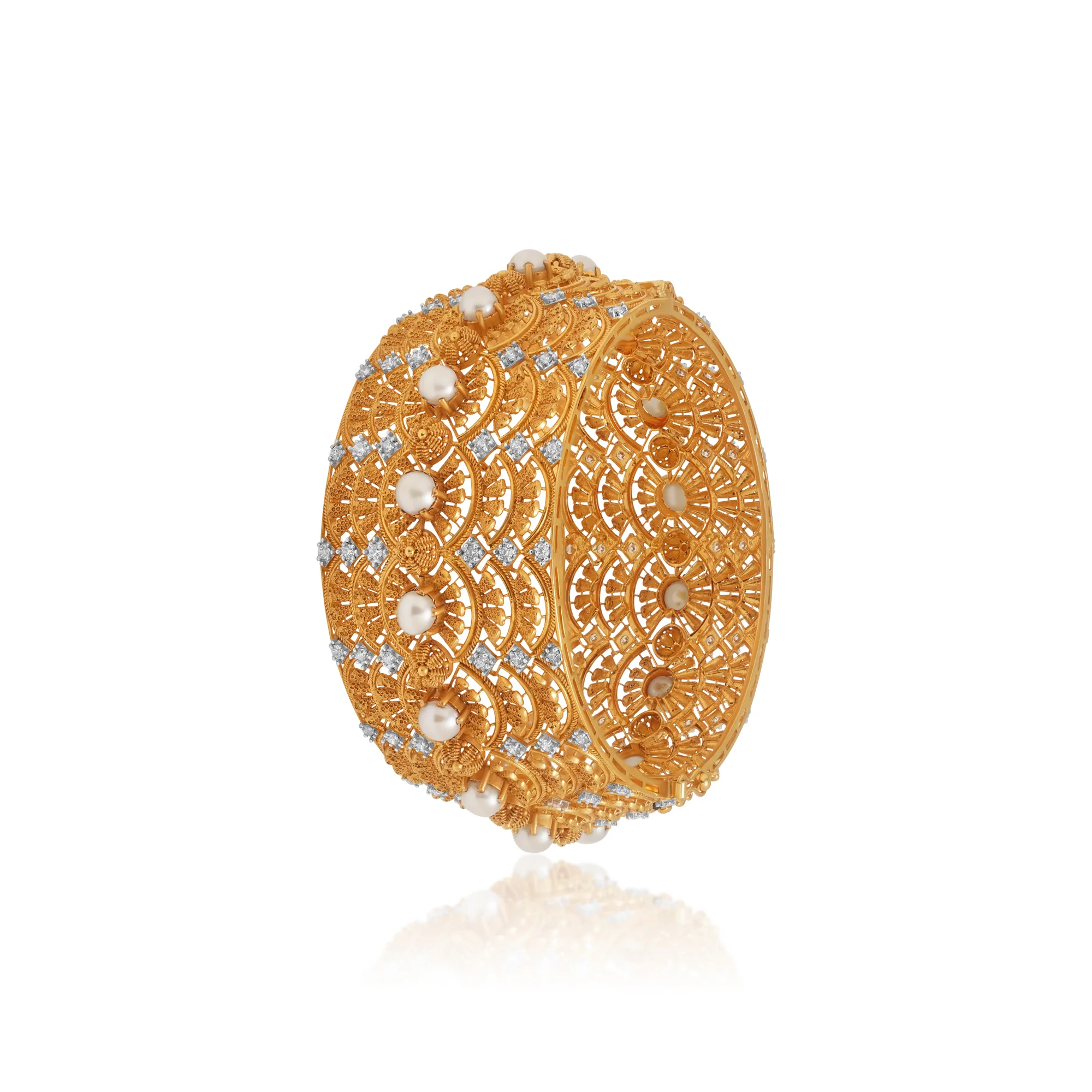 KA01049%201 Single Kara in 21K Gold
