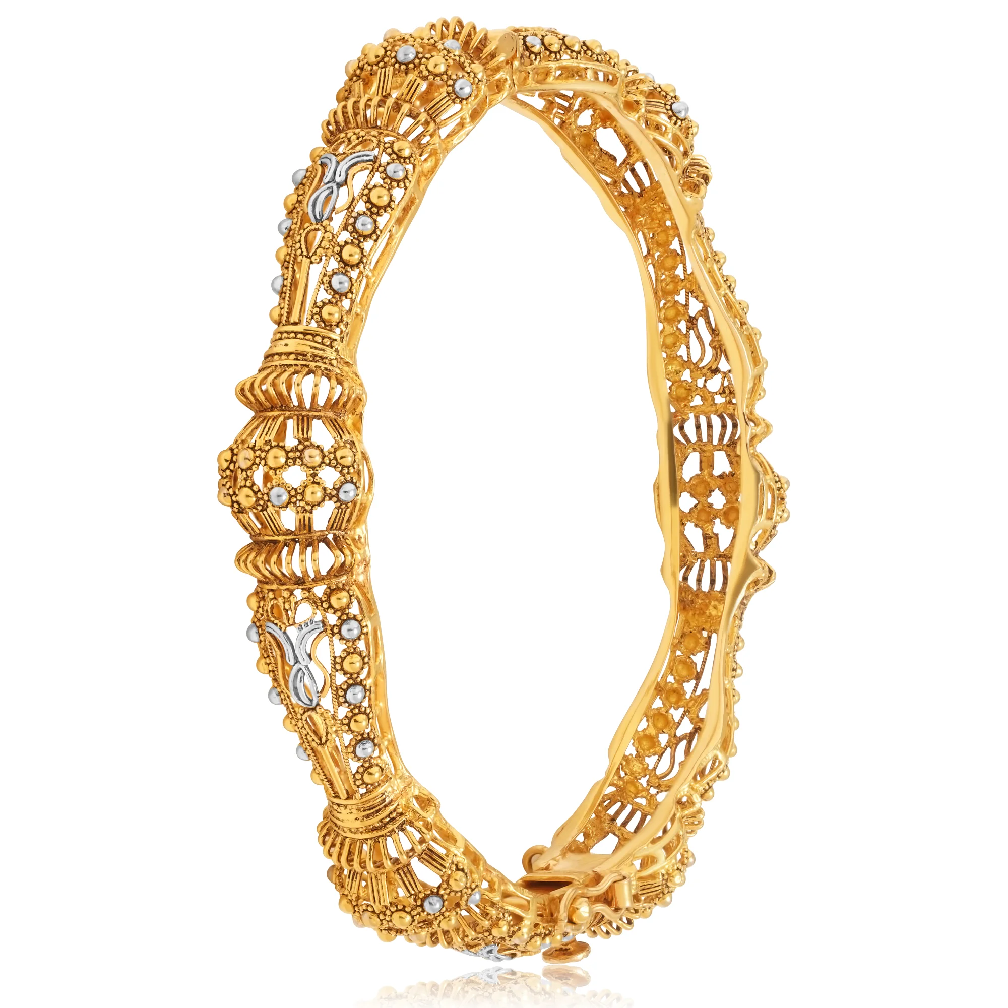 KA01079%201 Single Kara in 21K Gold