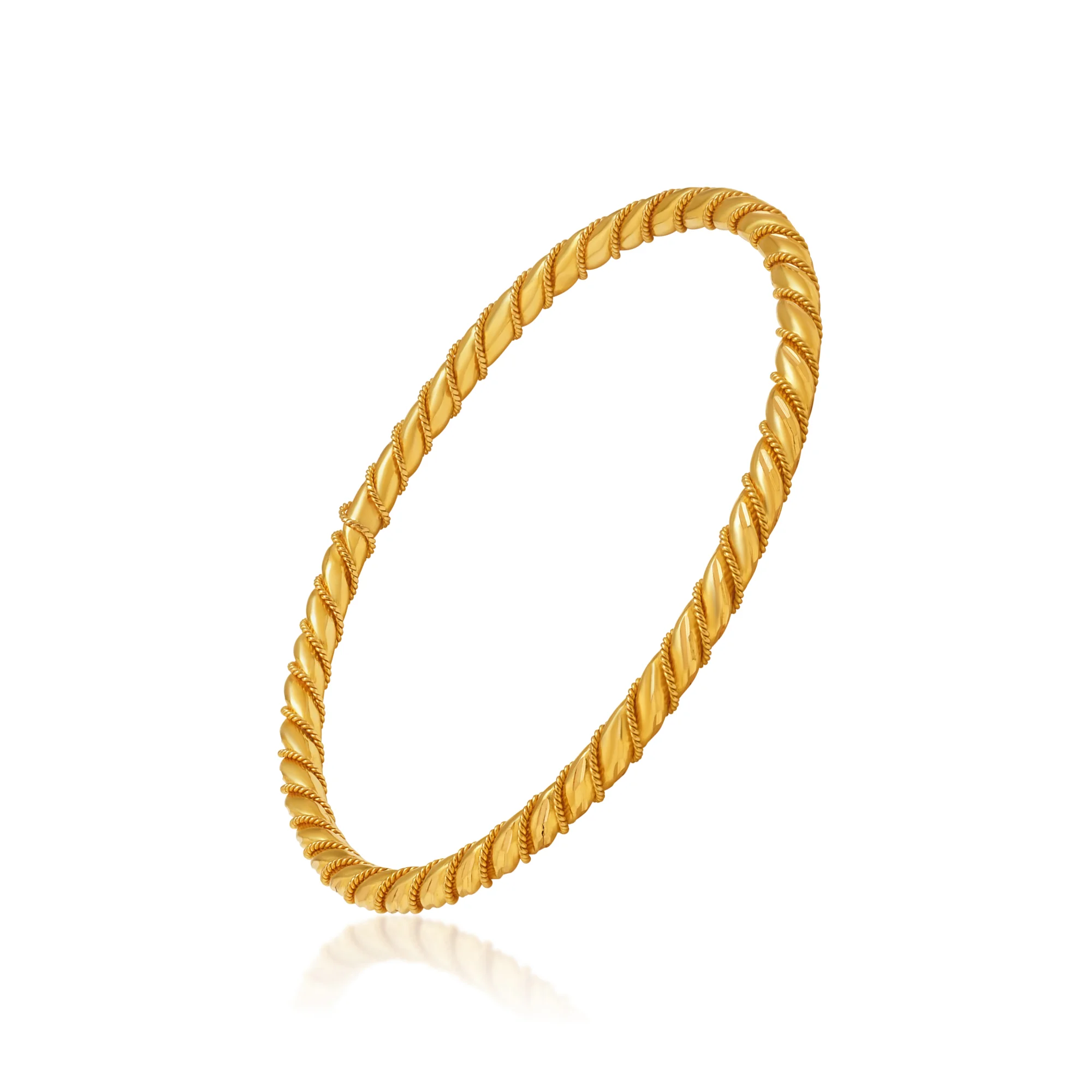 KA01082%201 Single Kara in 21K Gold