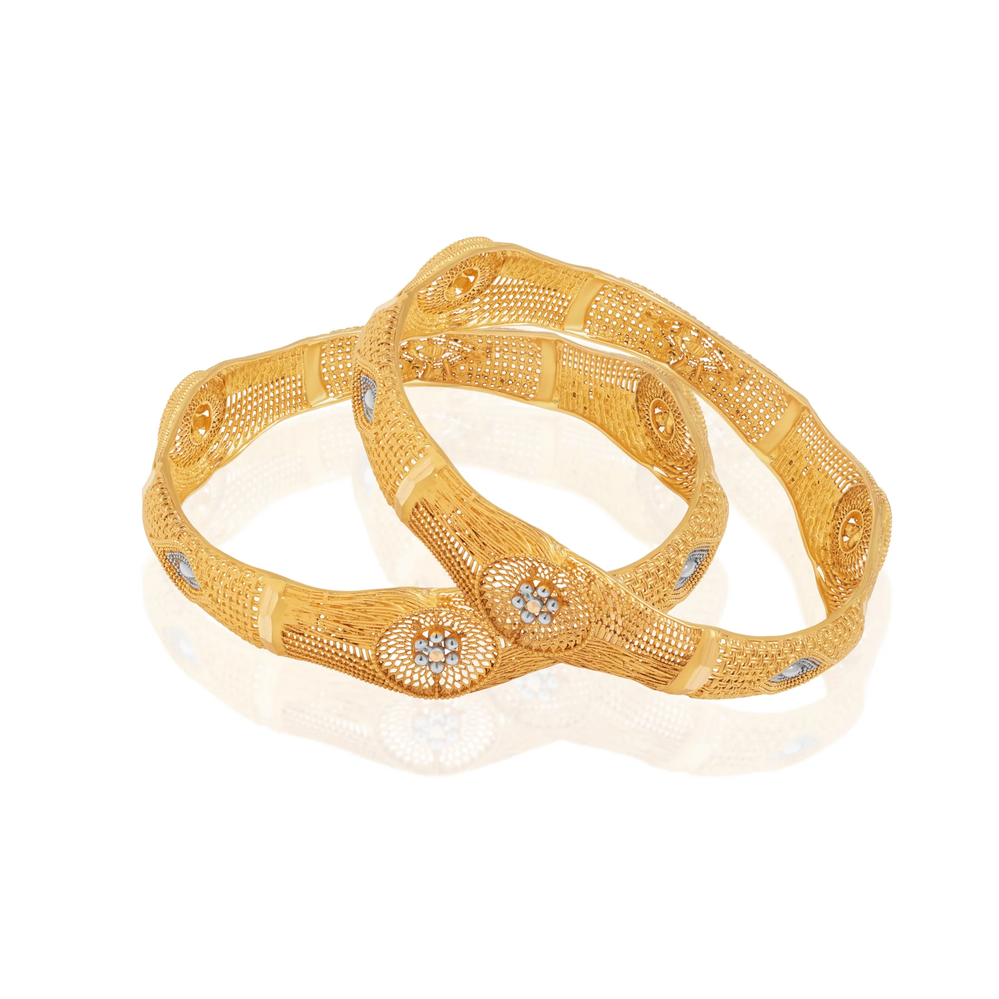 KP00038%201 Kara Pair in 21K Gold