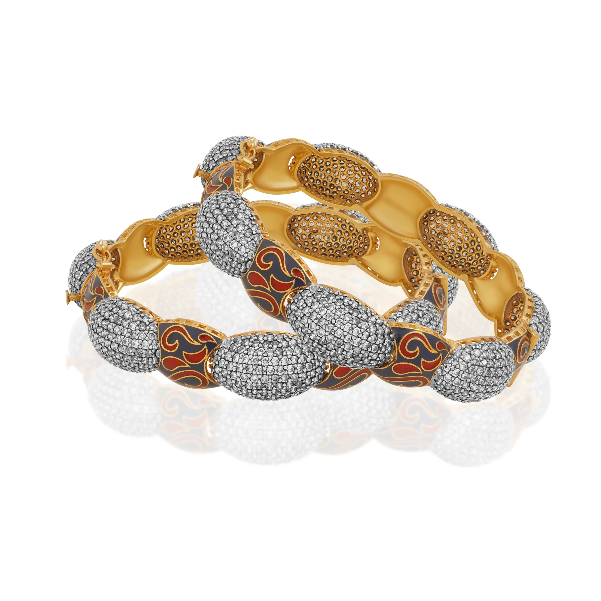KP00040%201 Kara Pair in 21K Gold