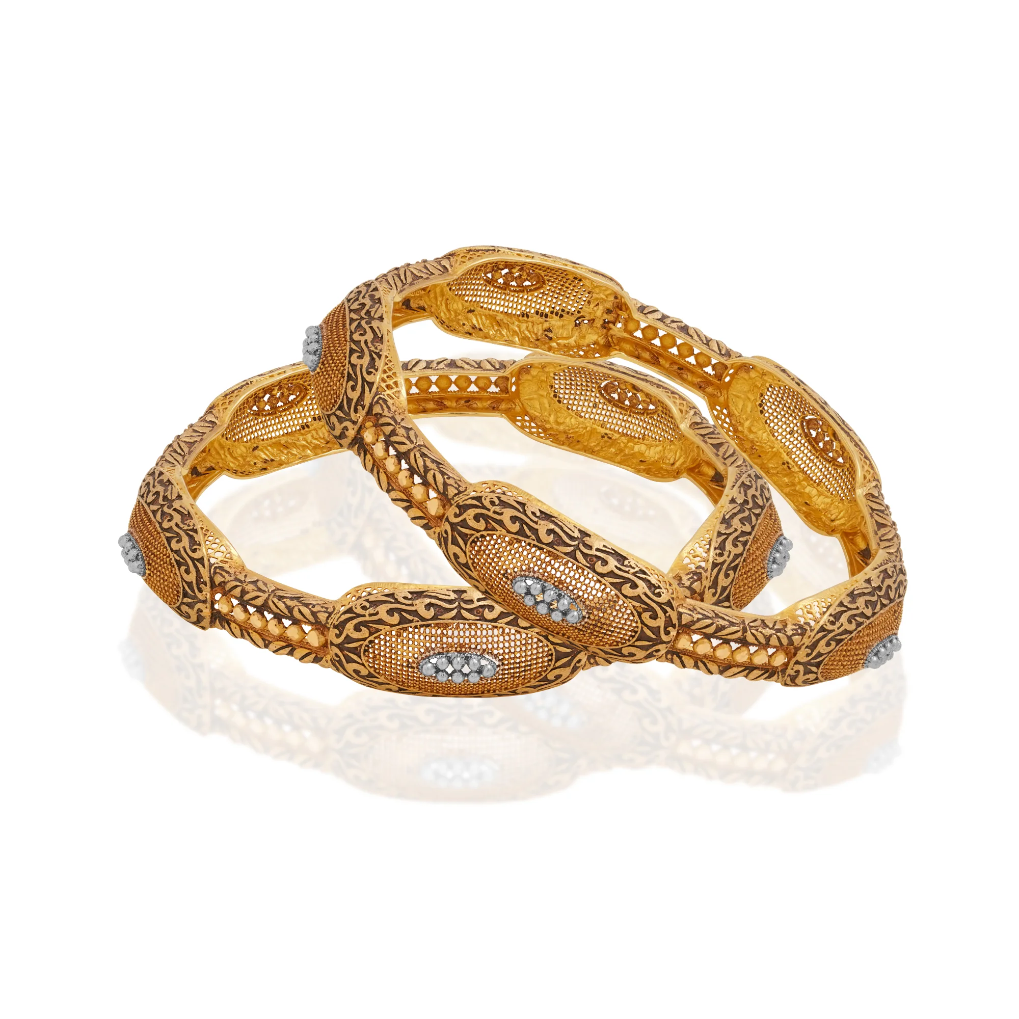 KP00042%201 Kara Pair in 21K Gold