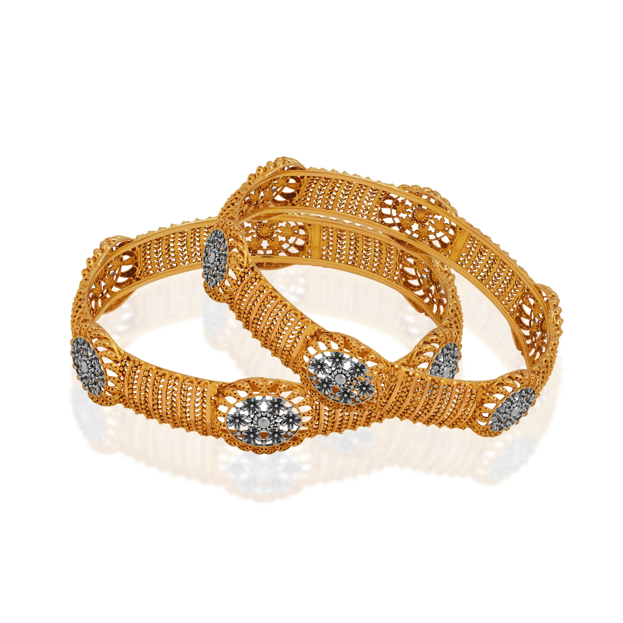 KP00524%201 Kara Pair in 21K Gold