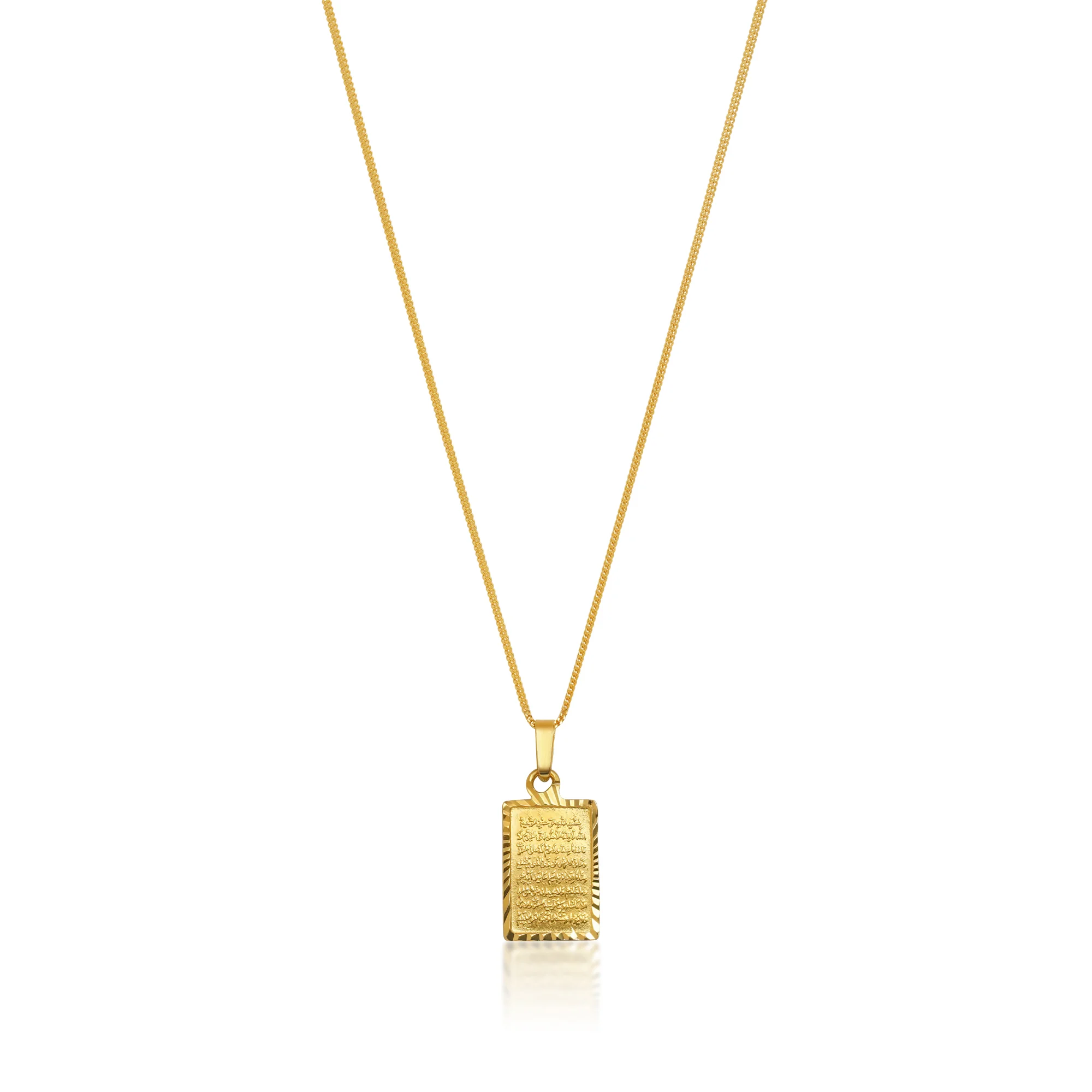LK00822 Medallion in 21K Gold