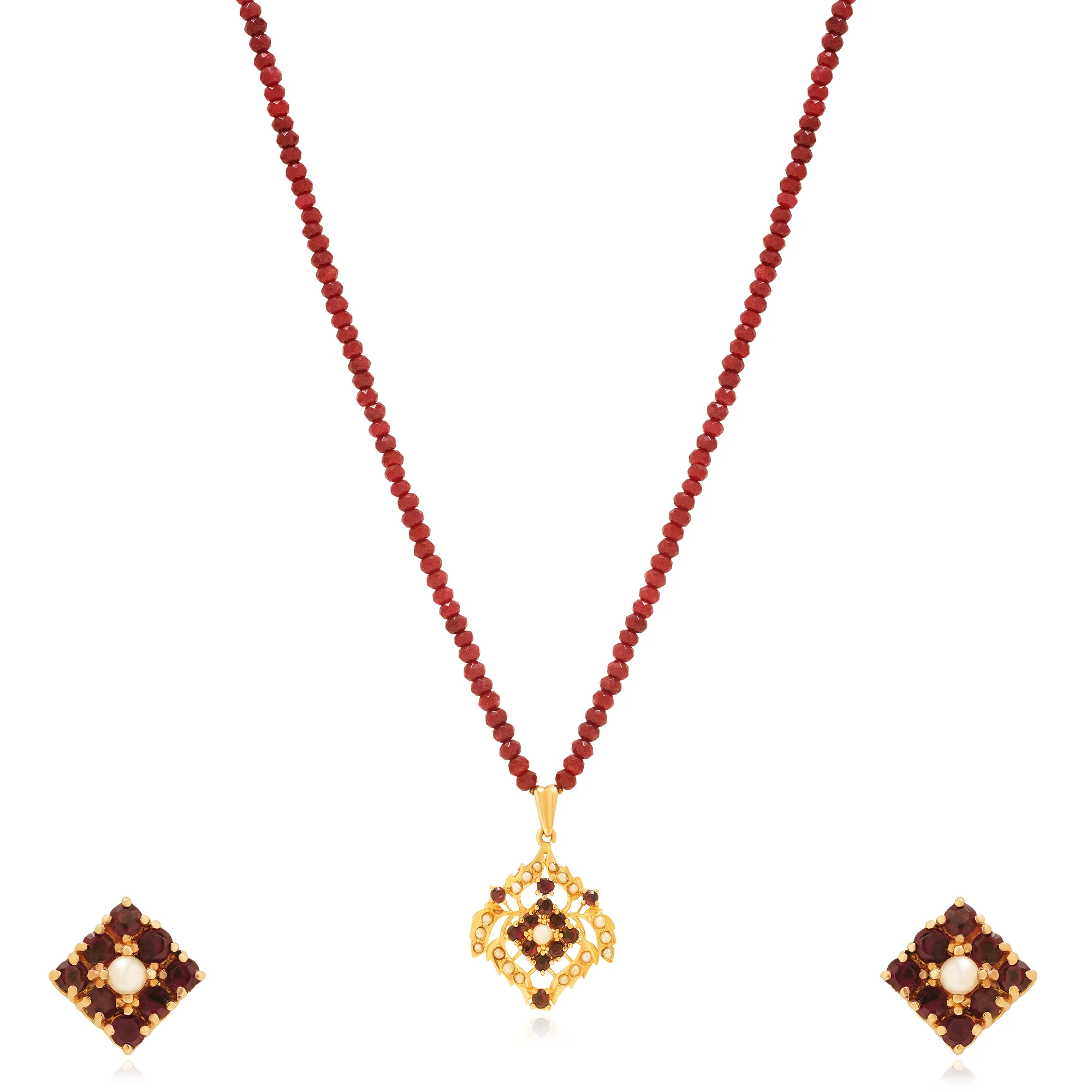 MS00016%201 Lariat Necklace in 21K Gold