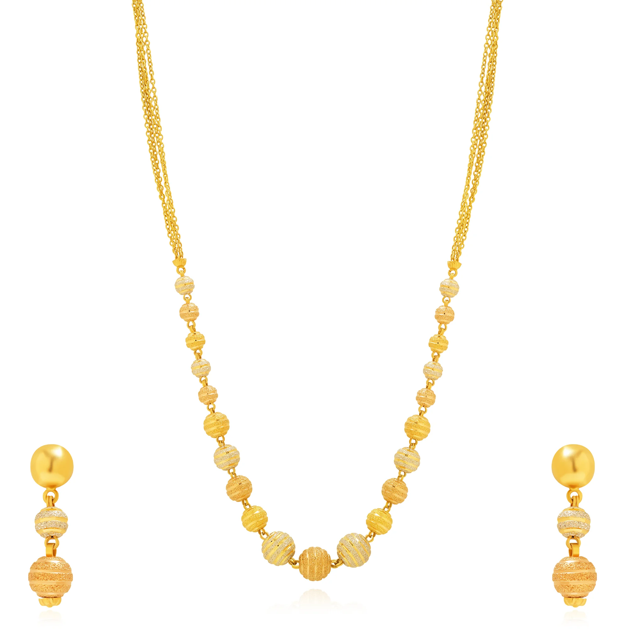 MS00069%201 Collar Necklace in 22K Gold