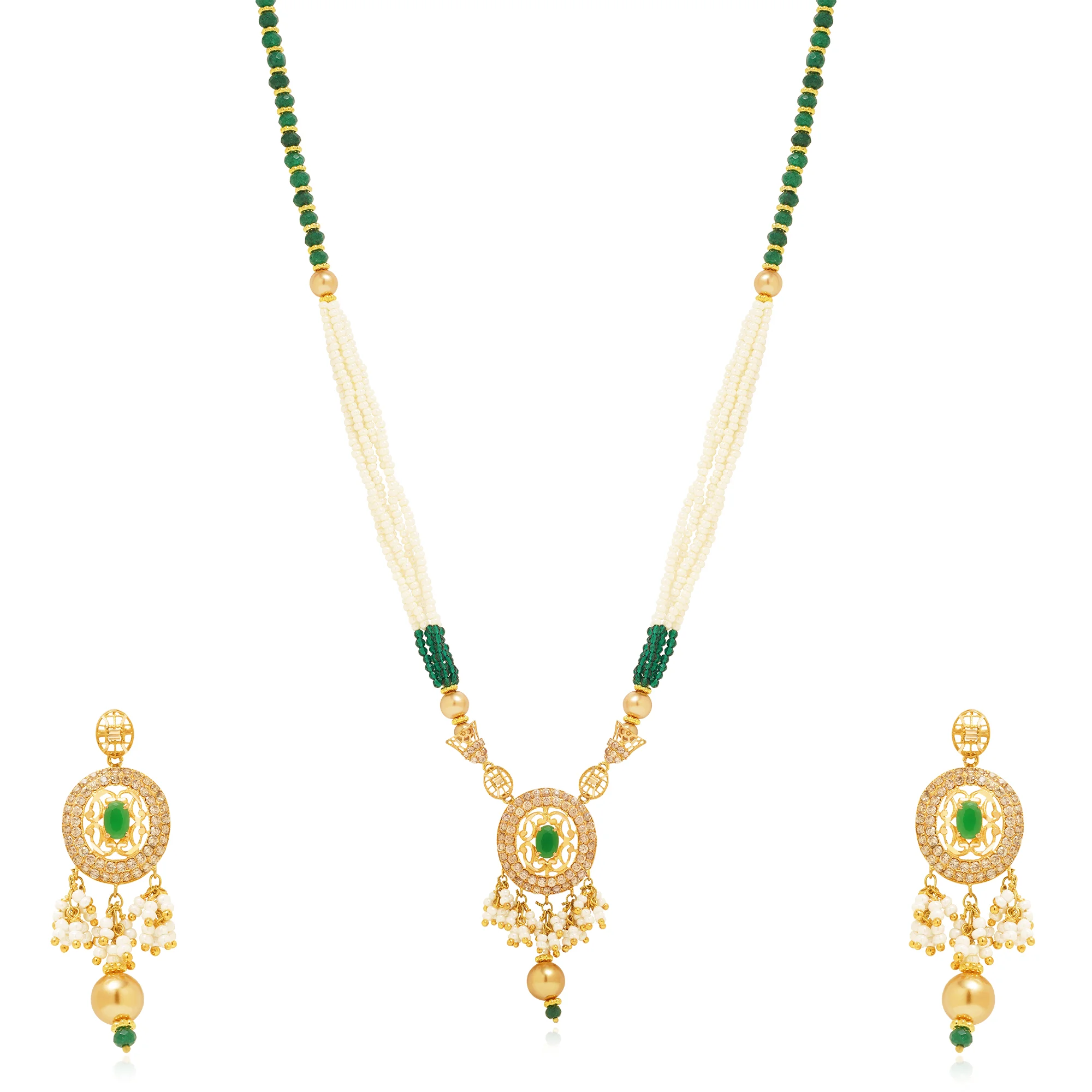 MS00177%201 Princess Necklace in 21K Gold