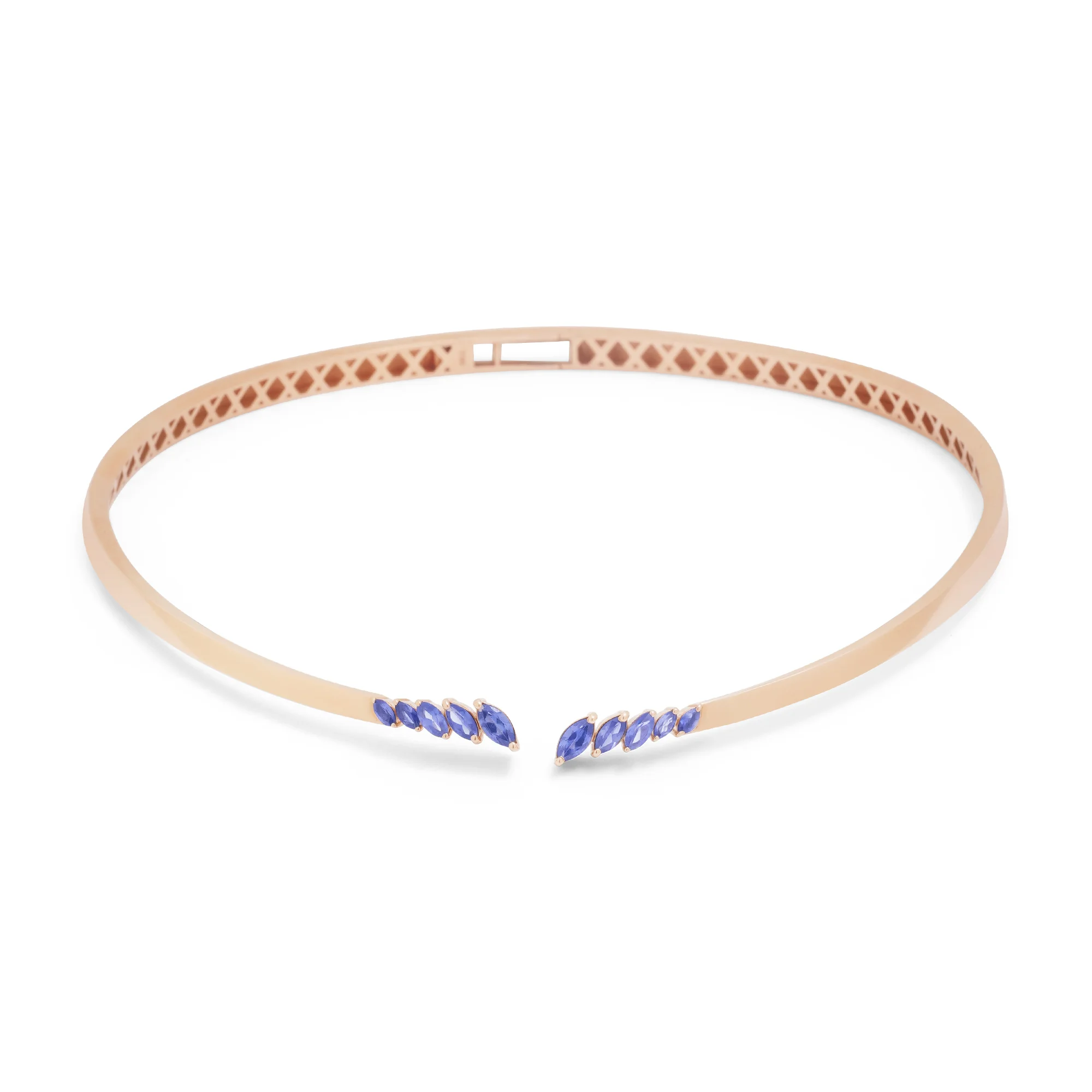 NK00037 1 1 Choker Necklace in 18K Gold