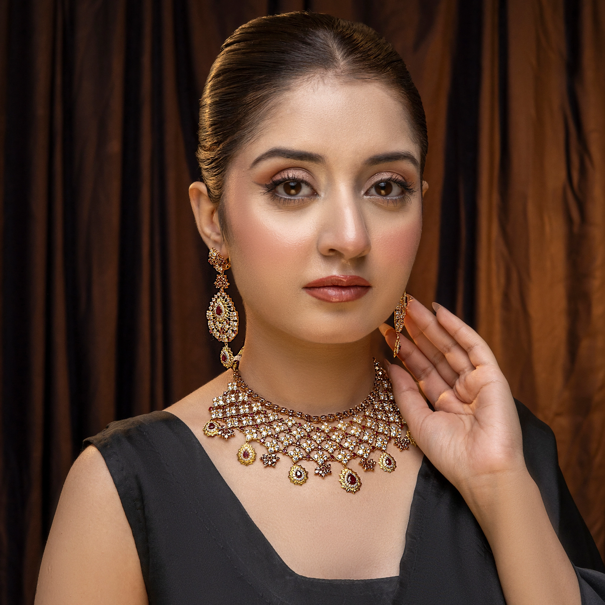 NS00602 TK00034%20 Necklace in 21k gold