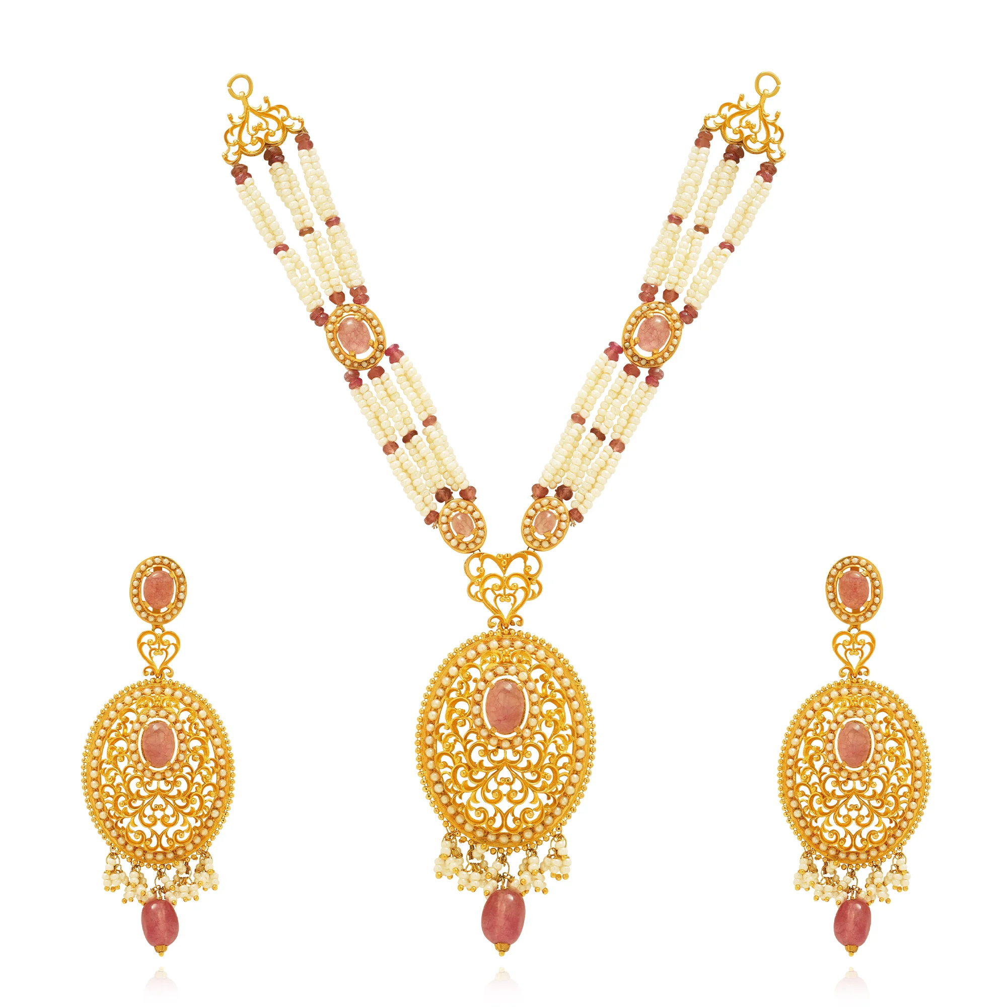 NS00881%201 Lariat Necklace in 21K Gold