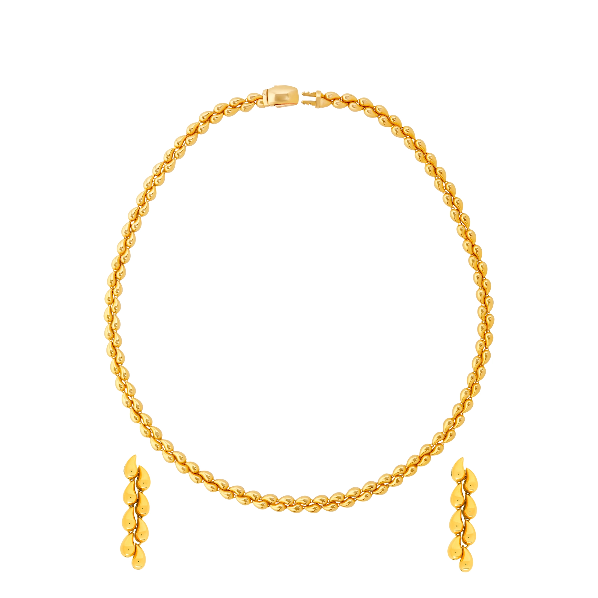 NS00930%201 Matinee Necklace in 21K Gold