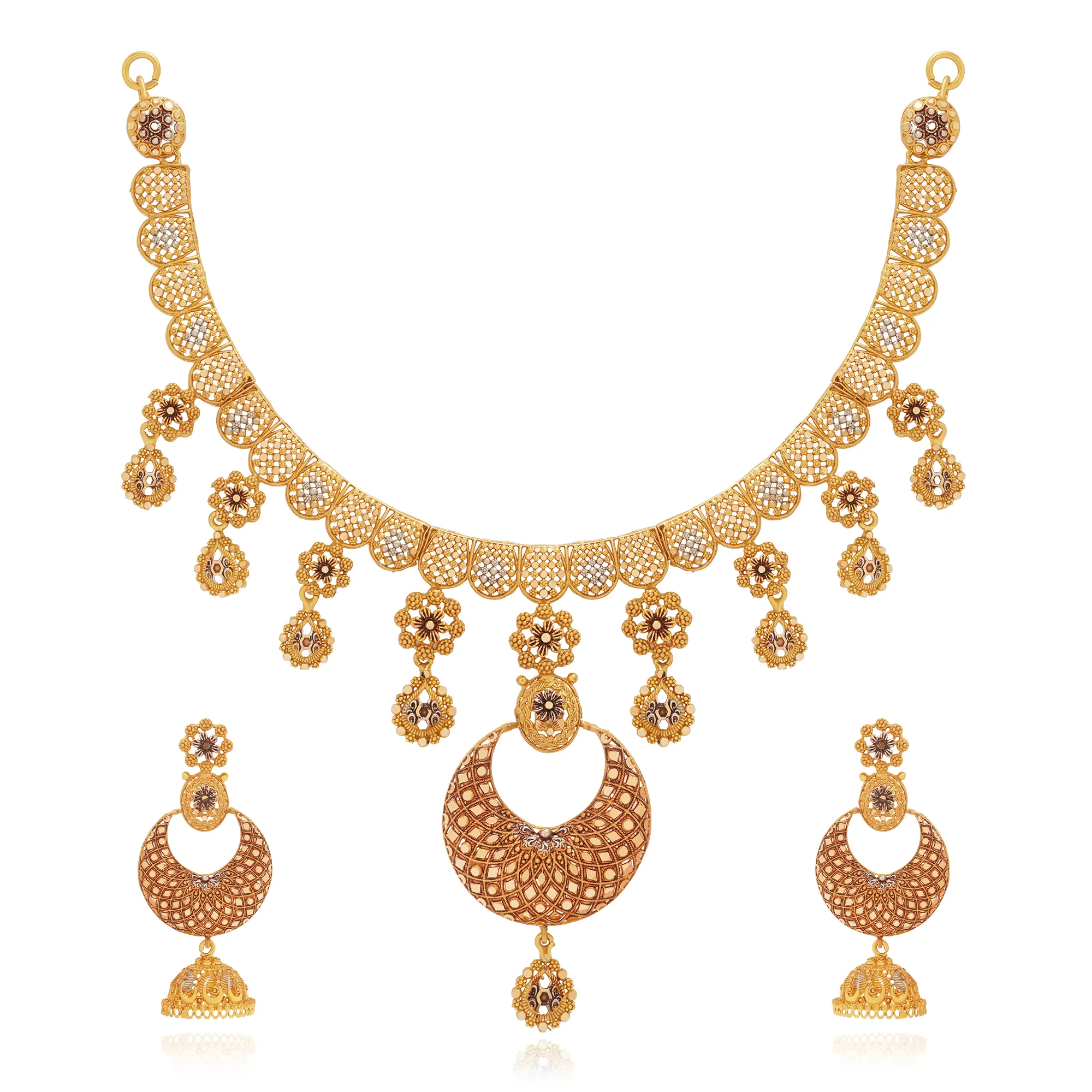 NS01010%201 Collar Necklace in 21K Gold