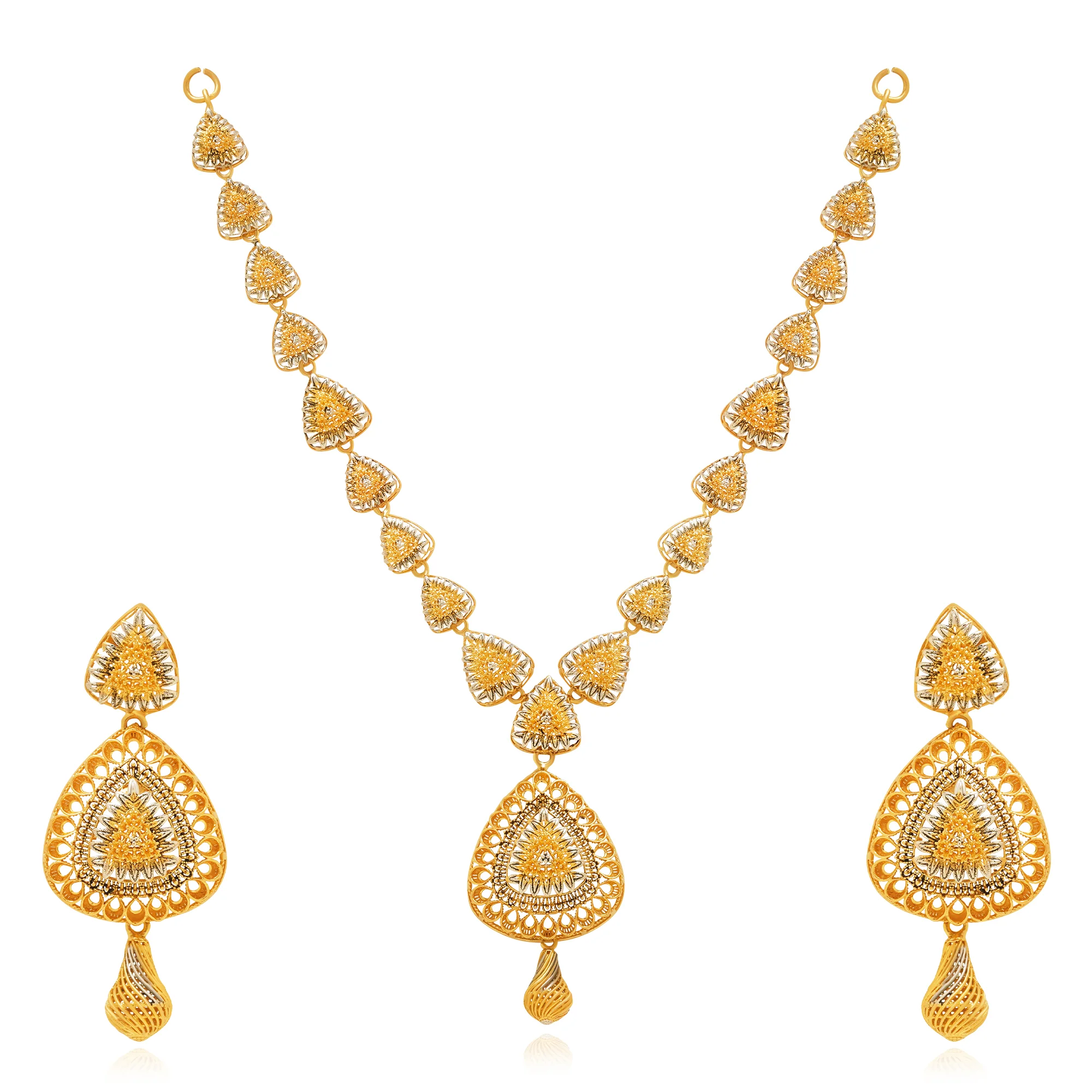 NS01168%201 Lariat Necklace in 21K Gold