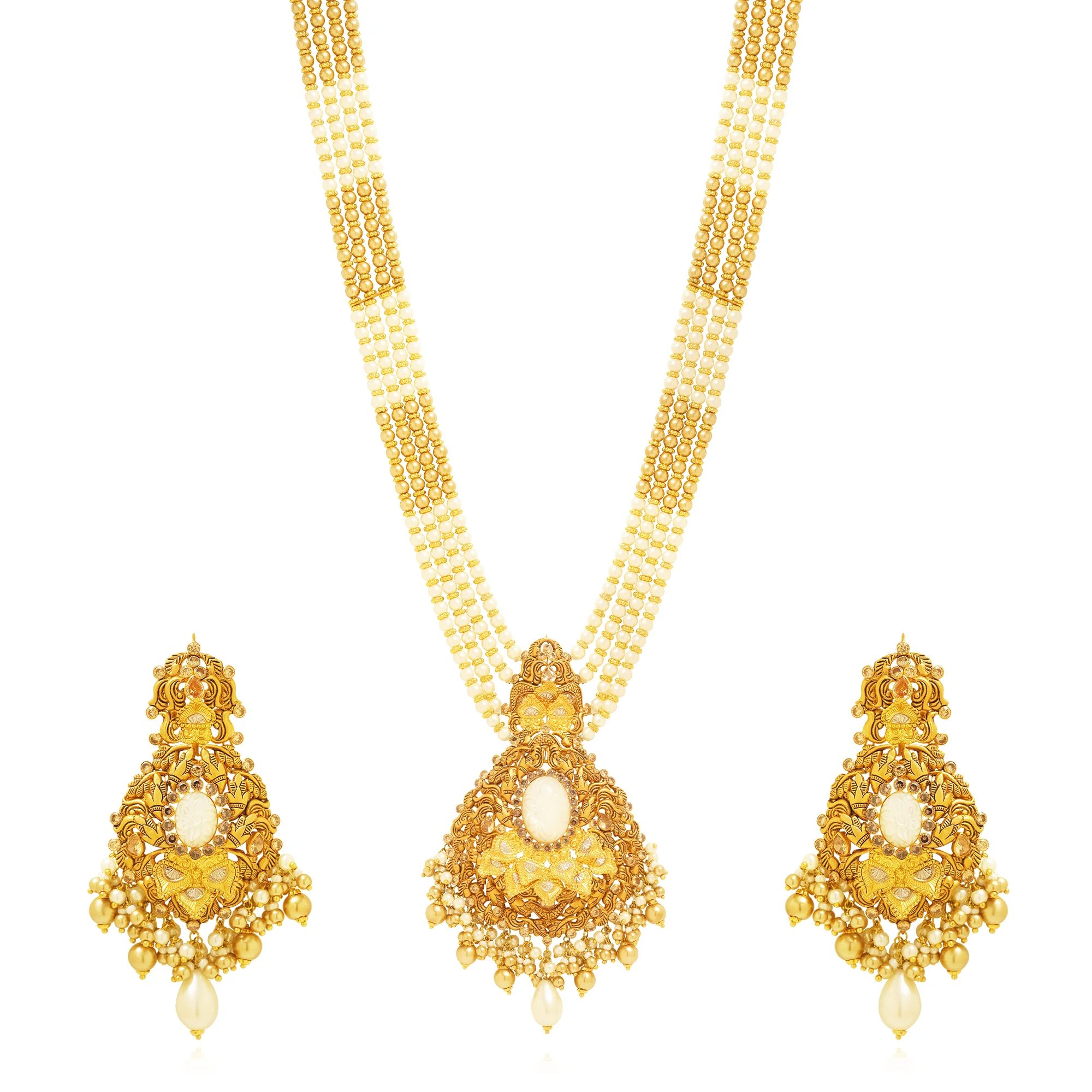 NS01203%201 Opera Necklace in 21K Gold