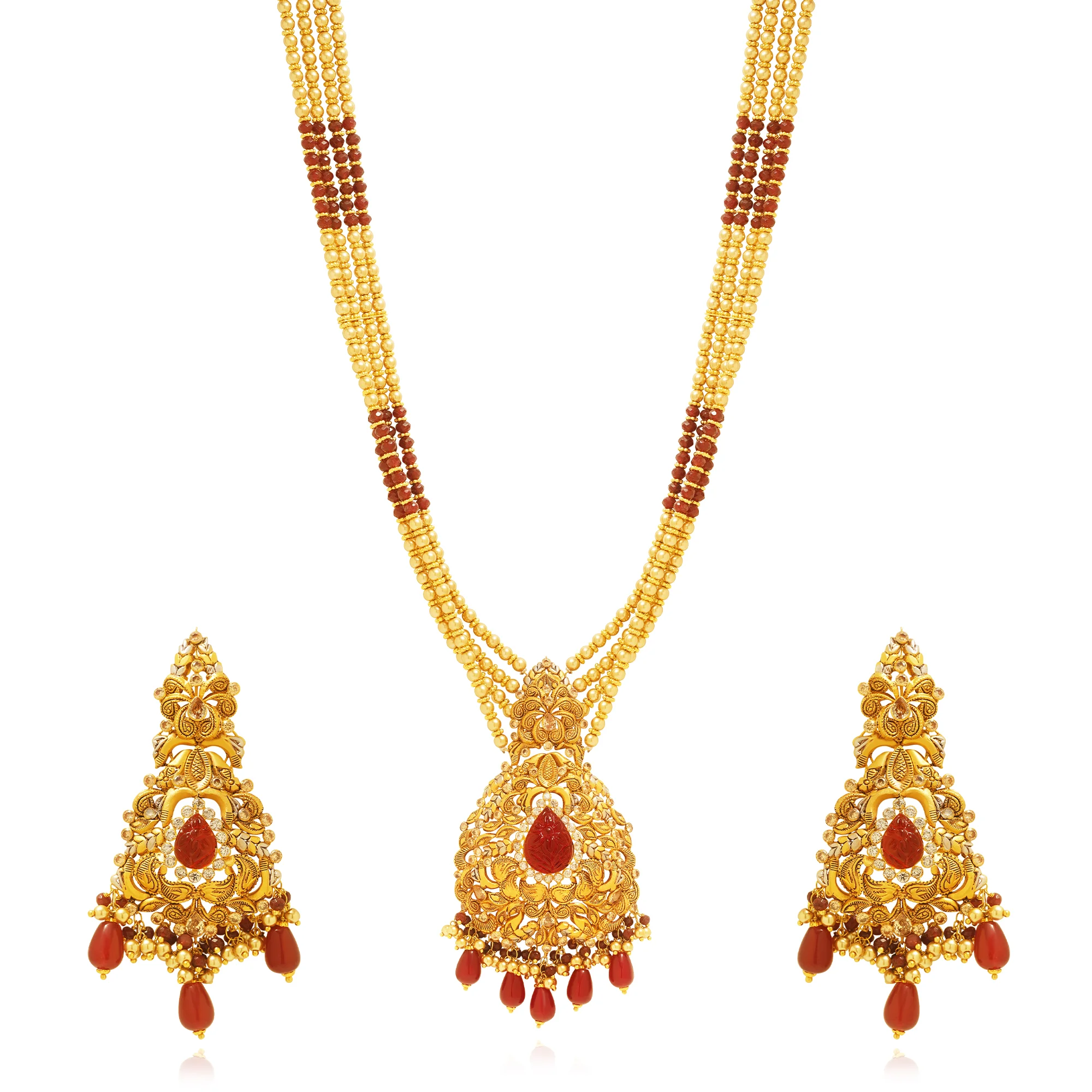NS01205%201 Opera Necklace in 21K Gold