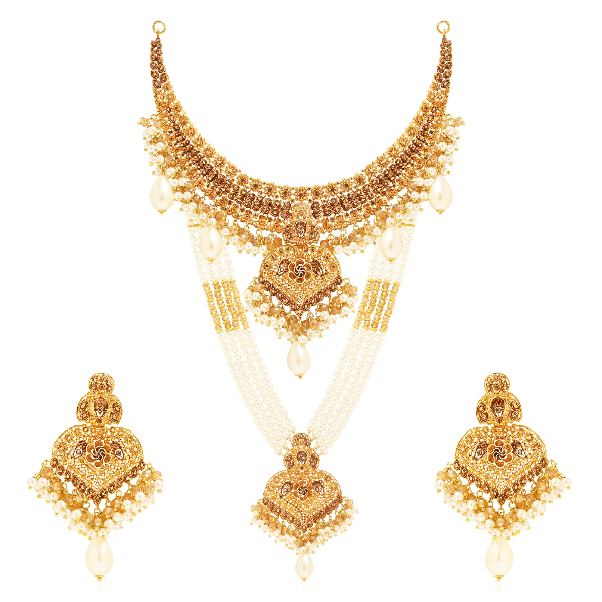NS01312%20 %20ML00098%201 Necklace Set in 21k gold