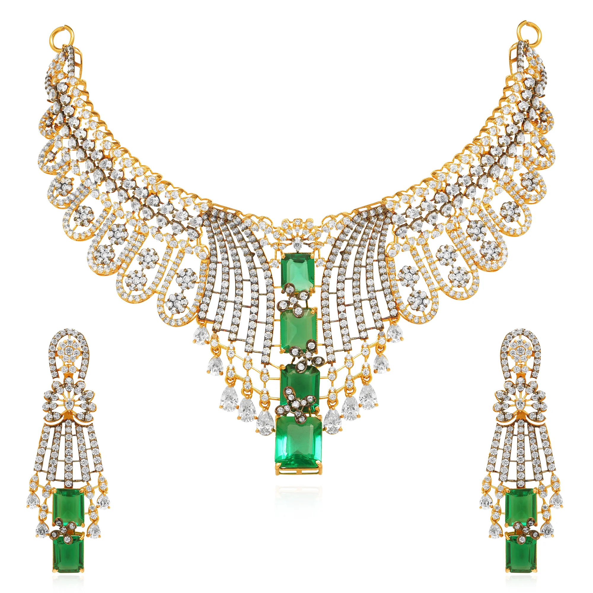NS01331%201 Choker Necklace in 21K Gold