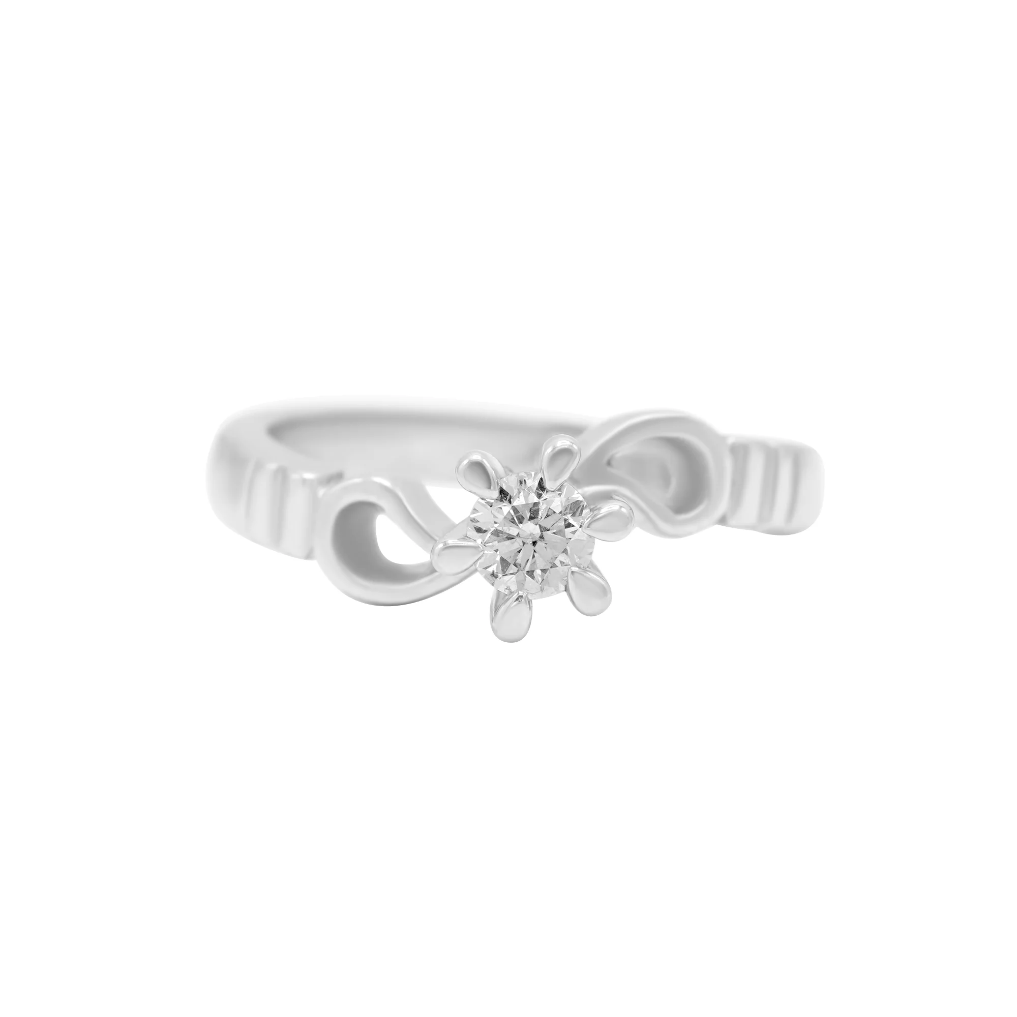 RG00779 1 Solitaire Ring in 21K Gold