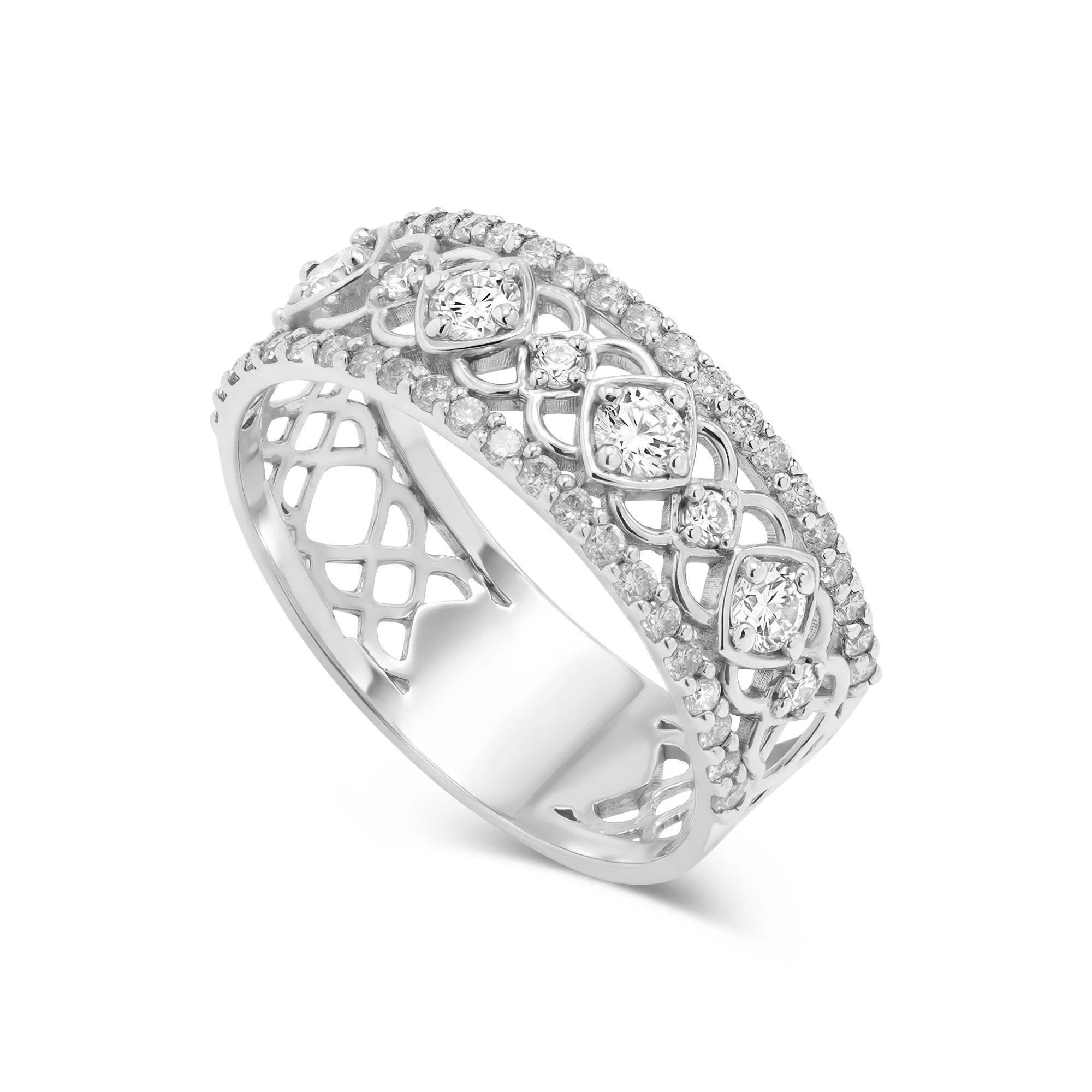 RG00806 Cluster Ring in 21K Gold