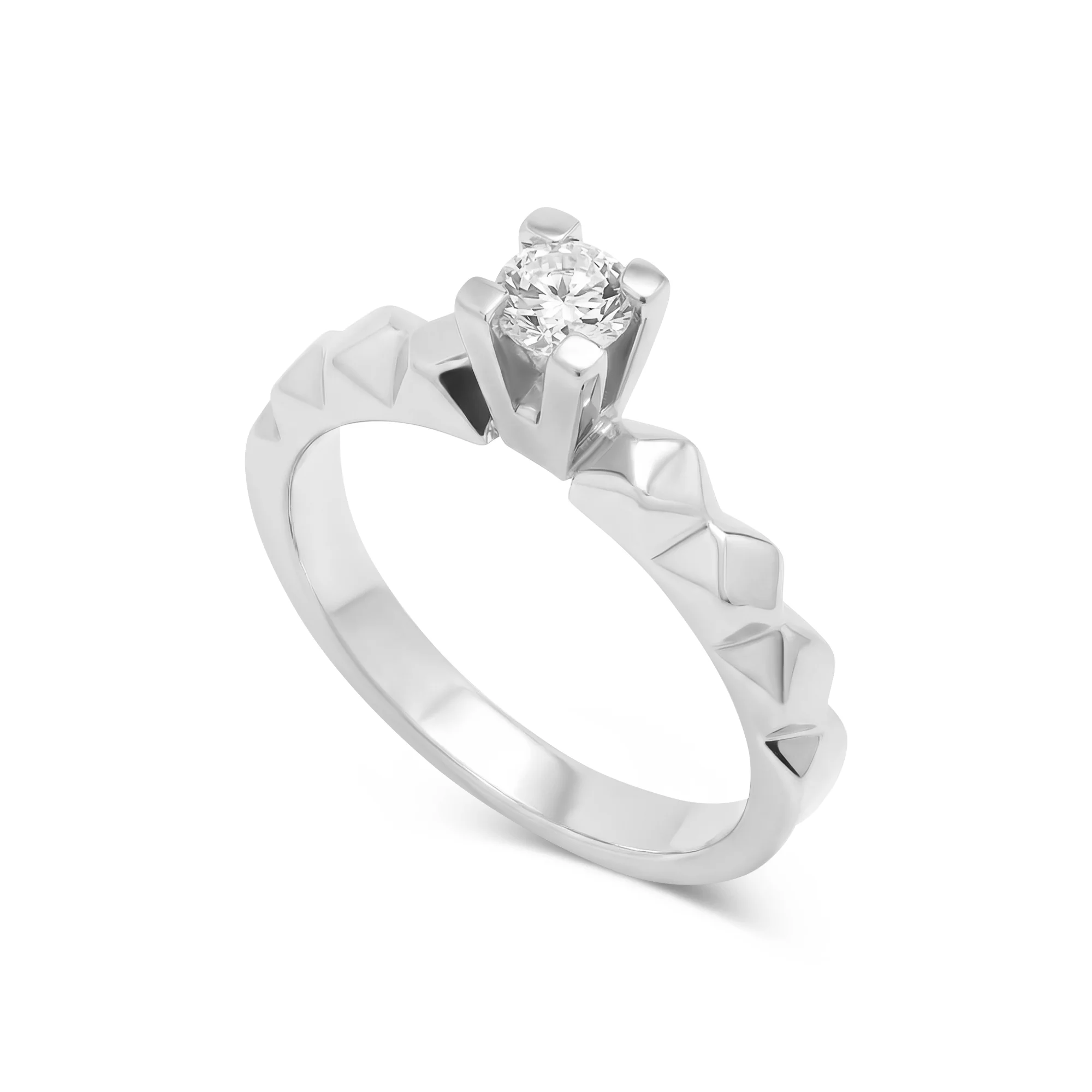 RG00811 Solitaire Ring in 21K Gold