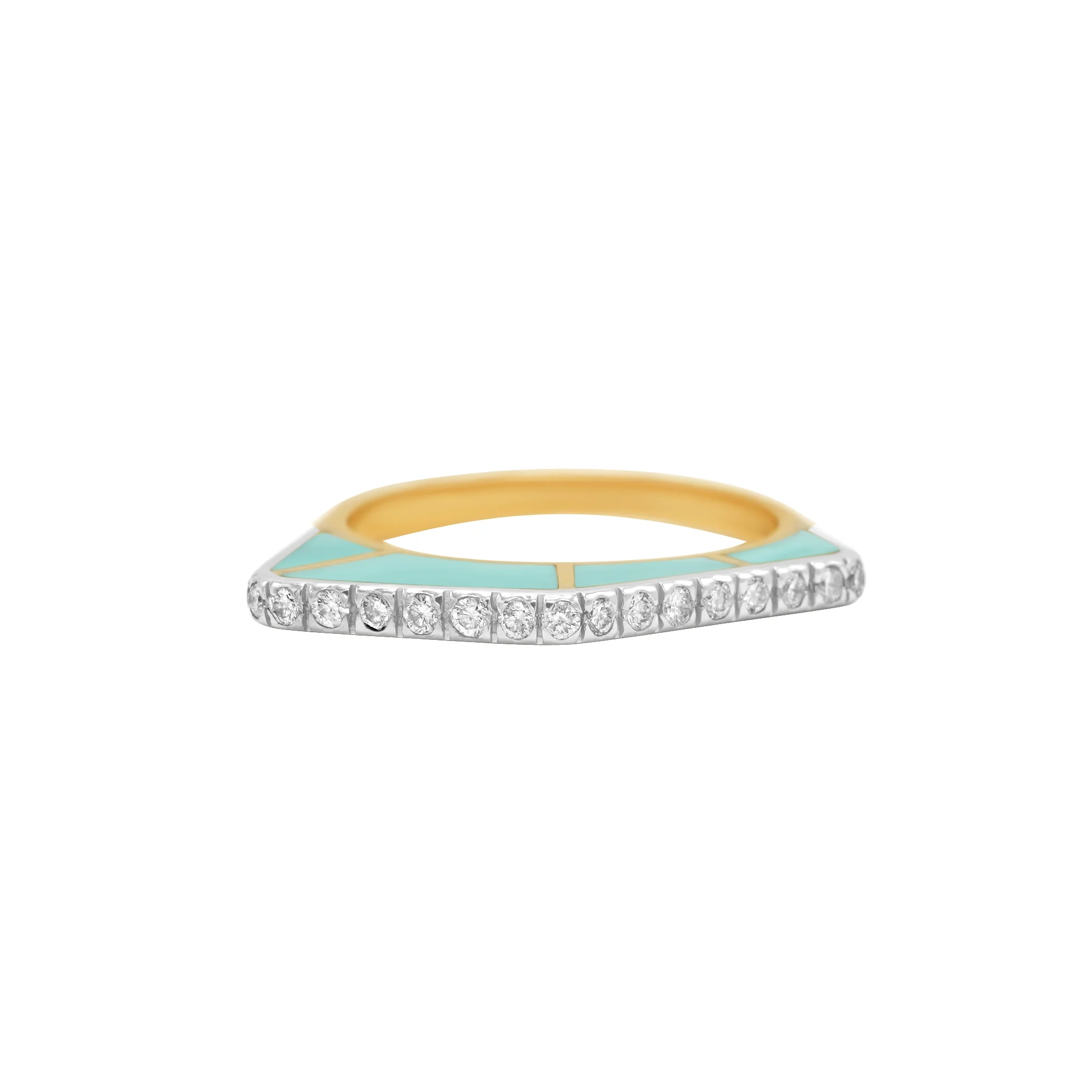 RG02466 1 Eternity Band in 18K Gold