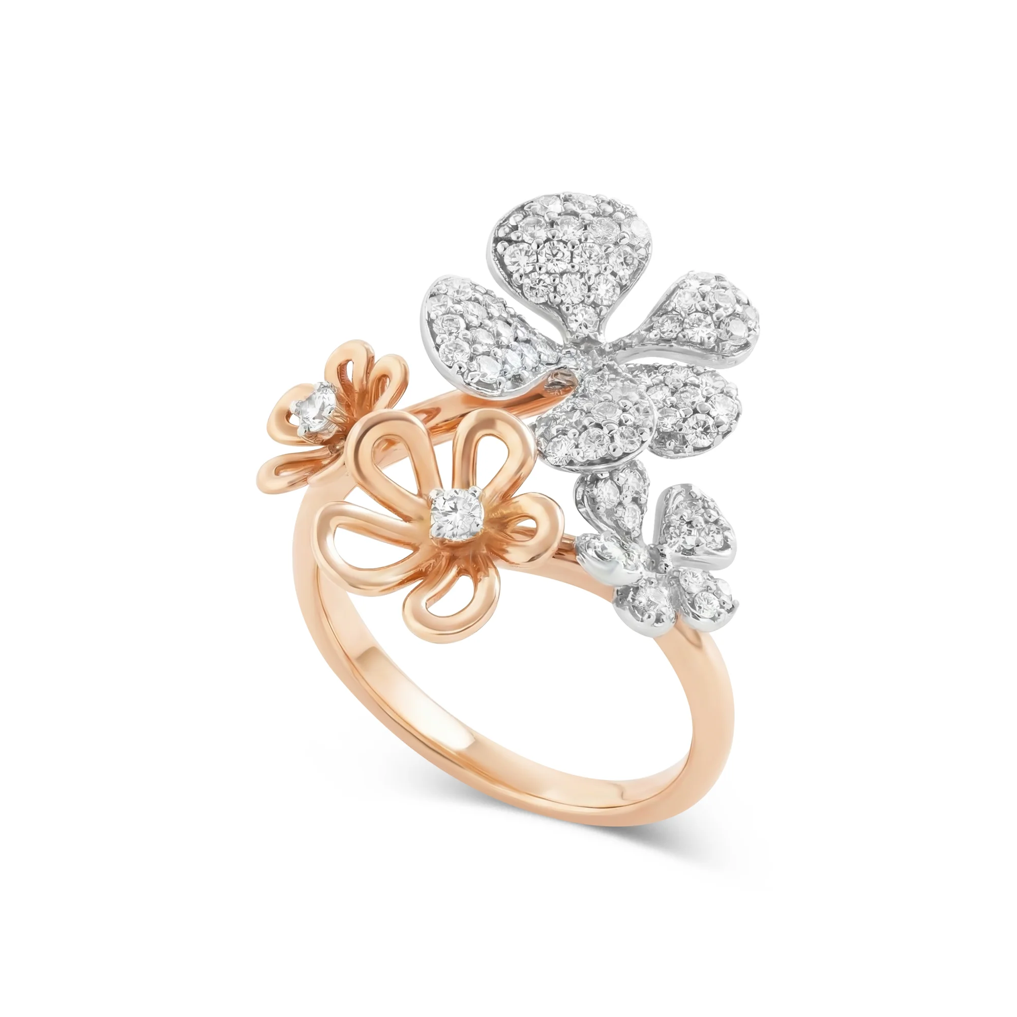 RG02467%201 Cluster Ring in 18K Gold