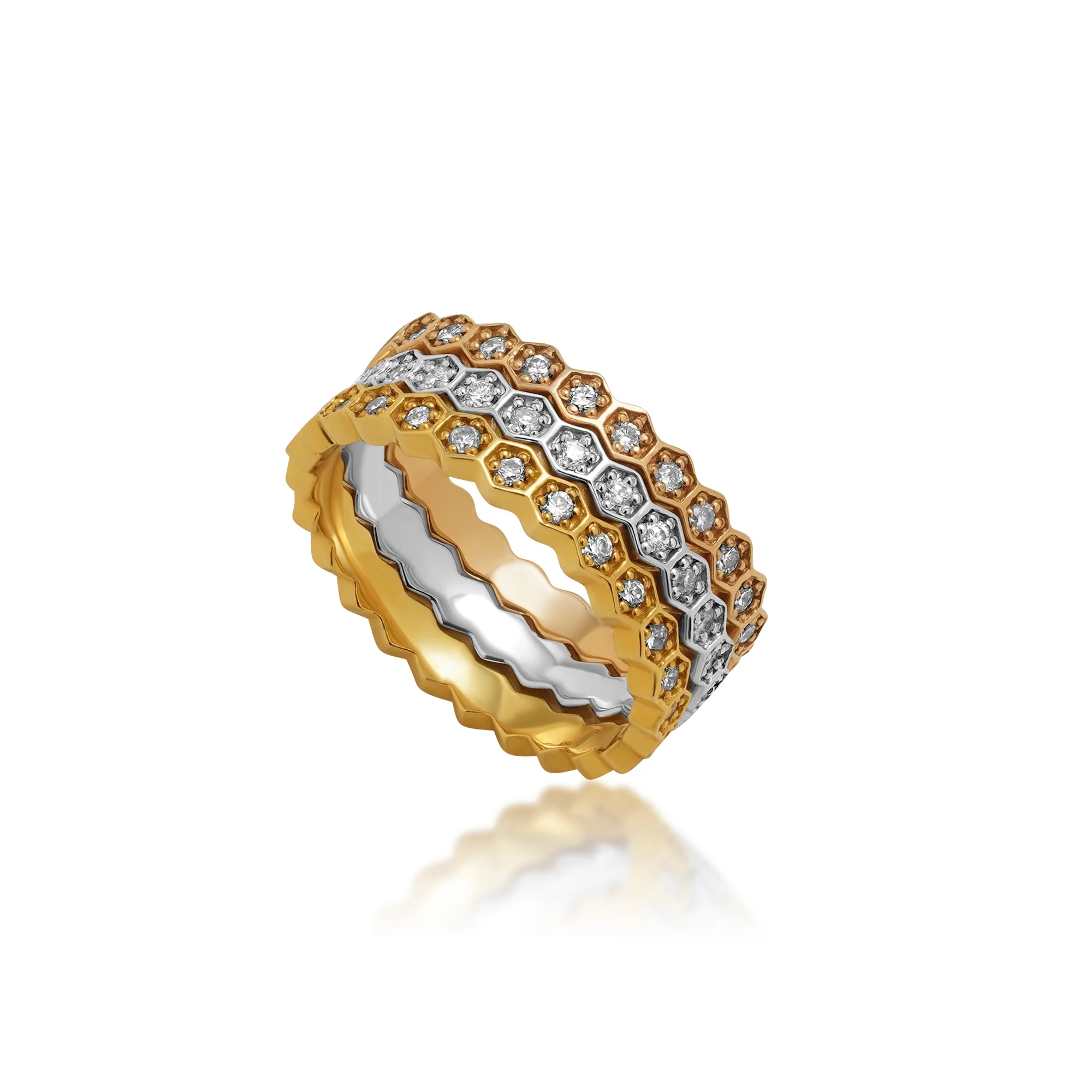 RG02474 Eternity Band in 18K Gold