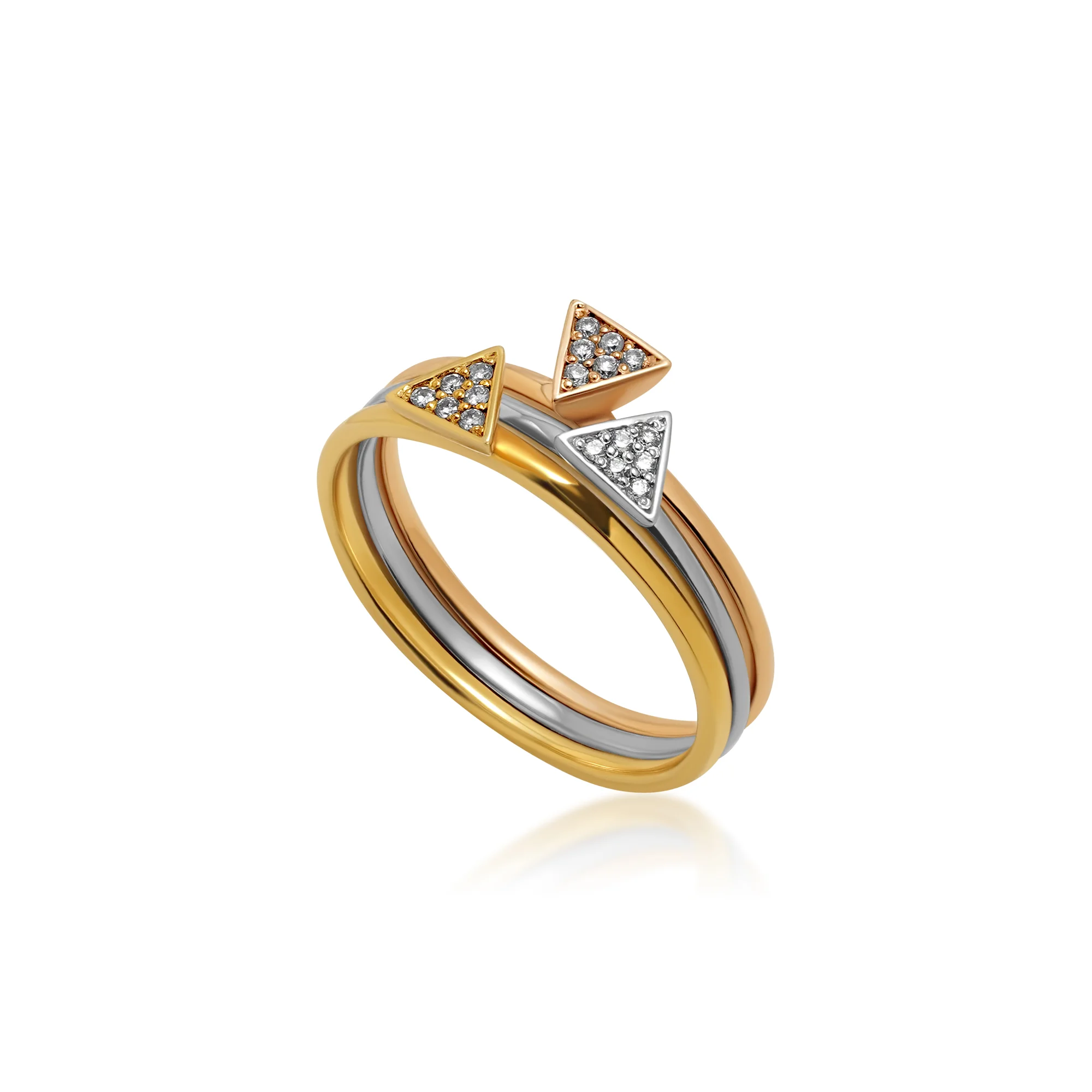 RG02476 Cluster Ring in 18K Gold