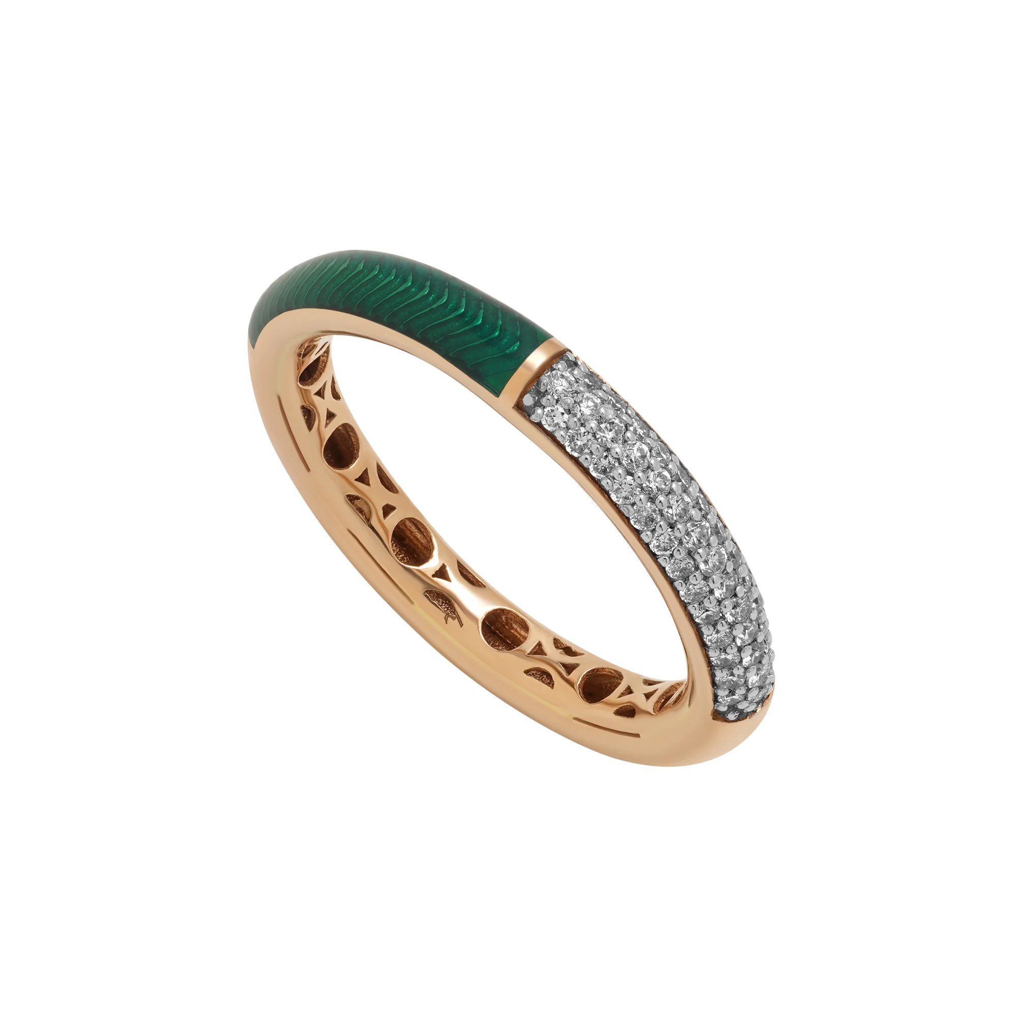 RG02486 Eternity Band in 18K Gold