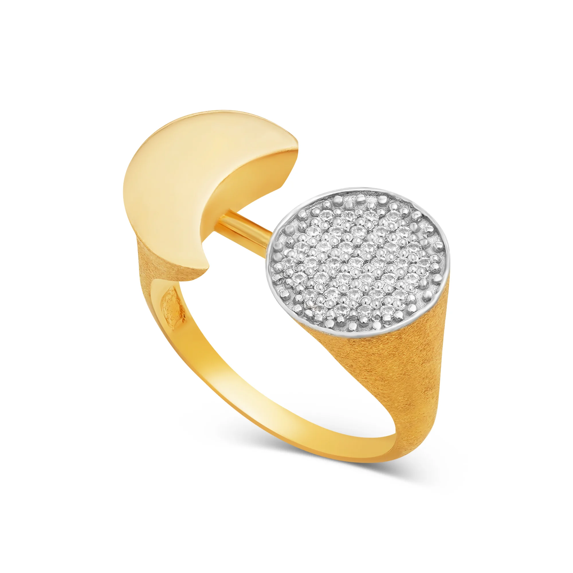 RG02999 Cluster Ring in 21K Gold