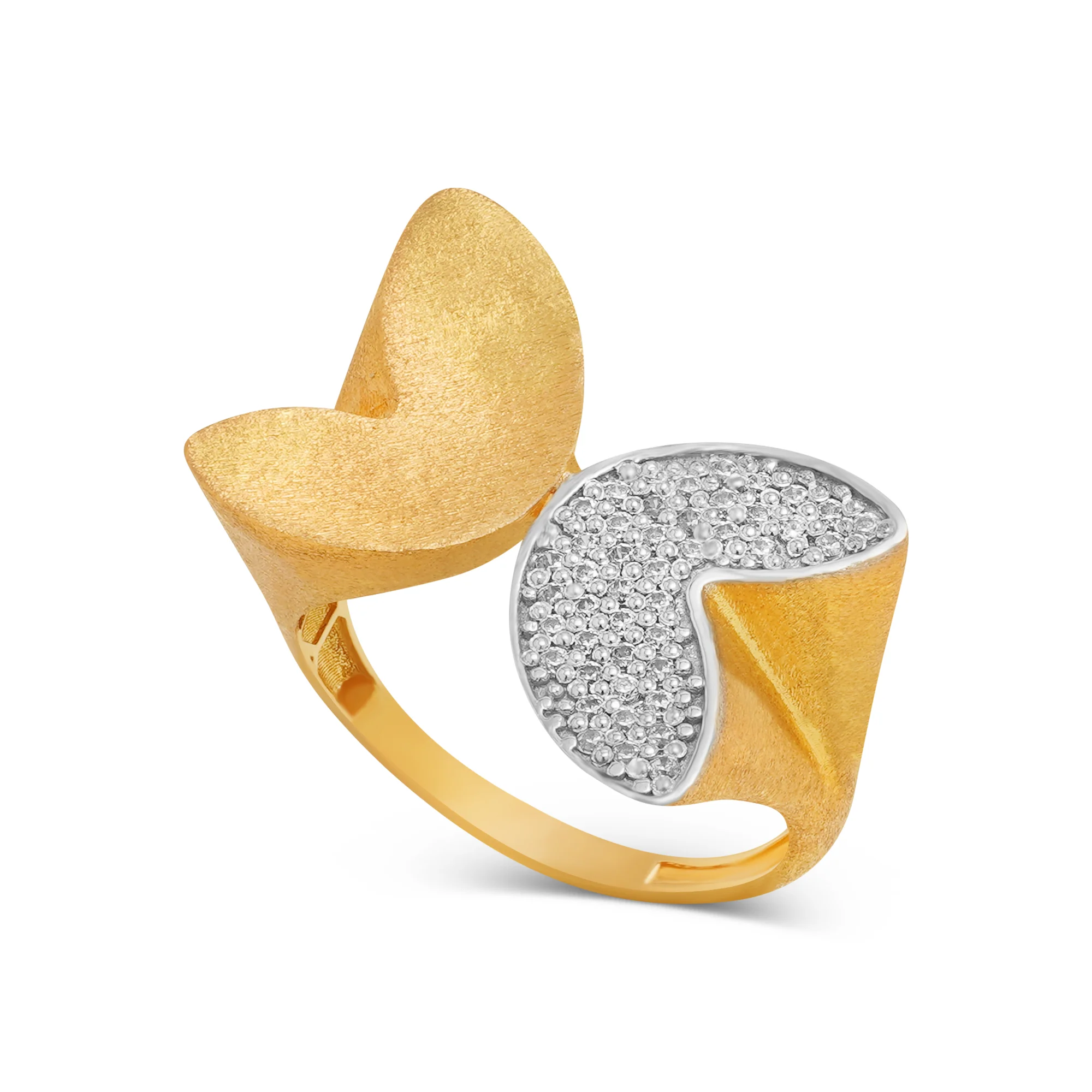 RG03002 Cluster Ring in 21K Gold