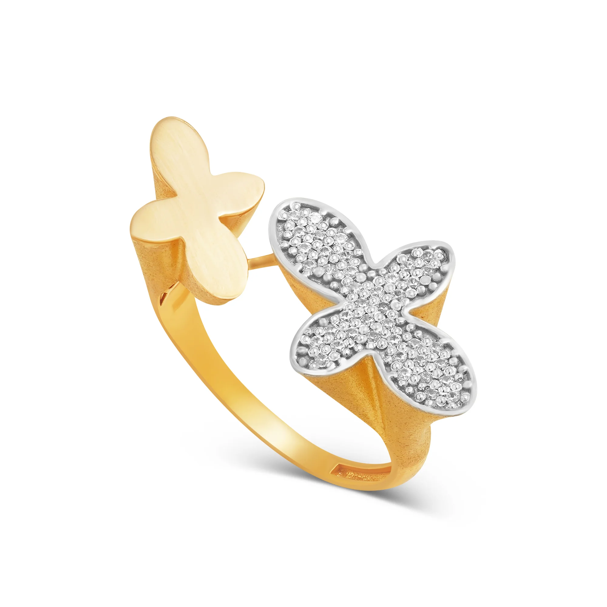 RG03014 Cluster Ring in 21K Gold
