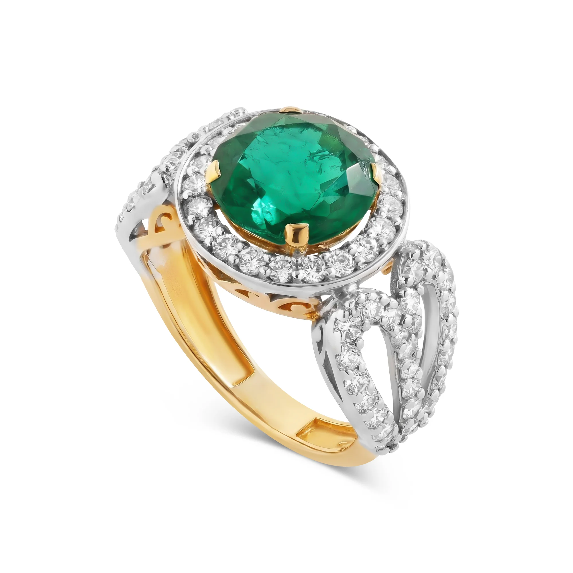 RG03614%201 Cocktail Ring in 21K Gold