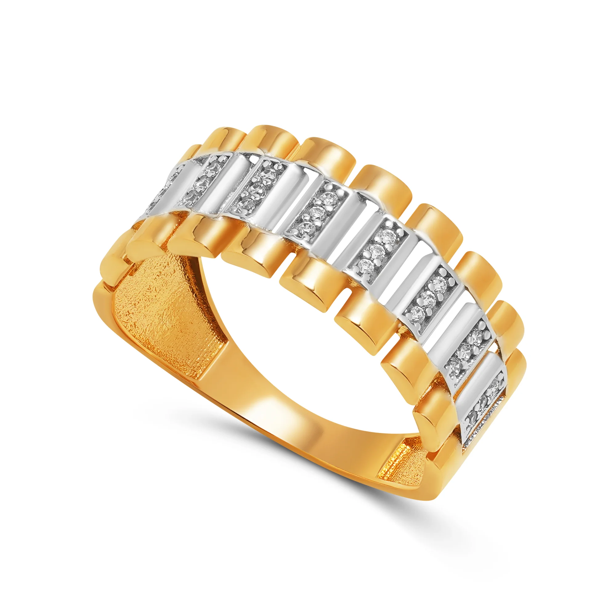 RG03786 Cluster Ring in 21K Gold