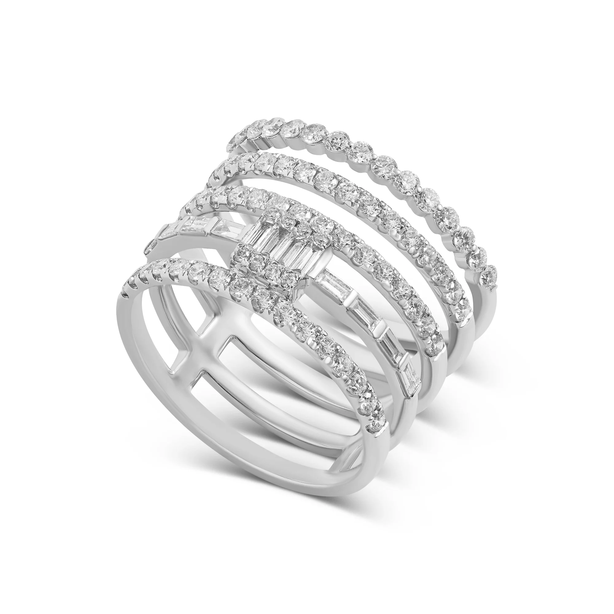 RG03979 Cocktail Ring in 18K Gold