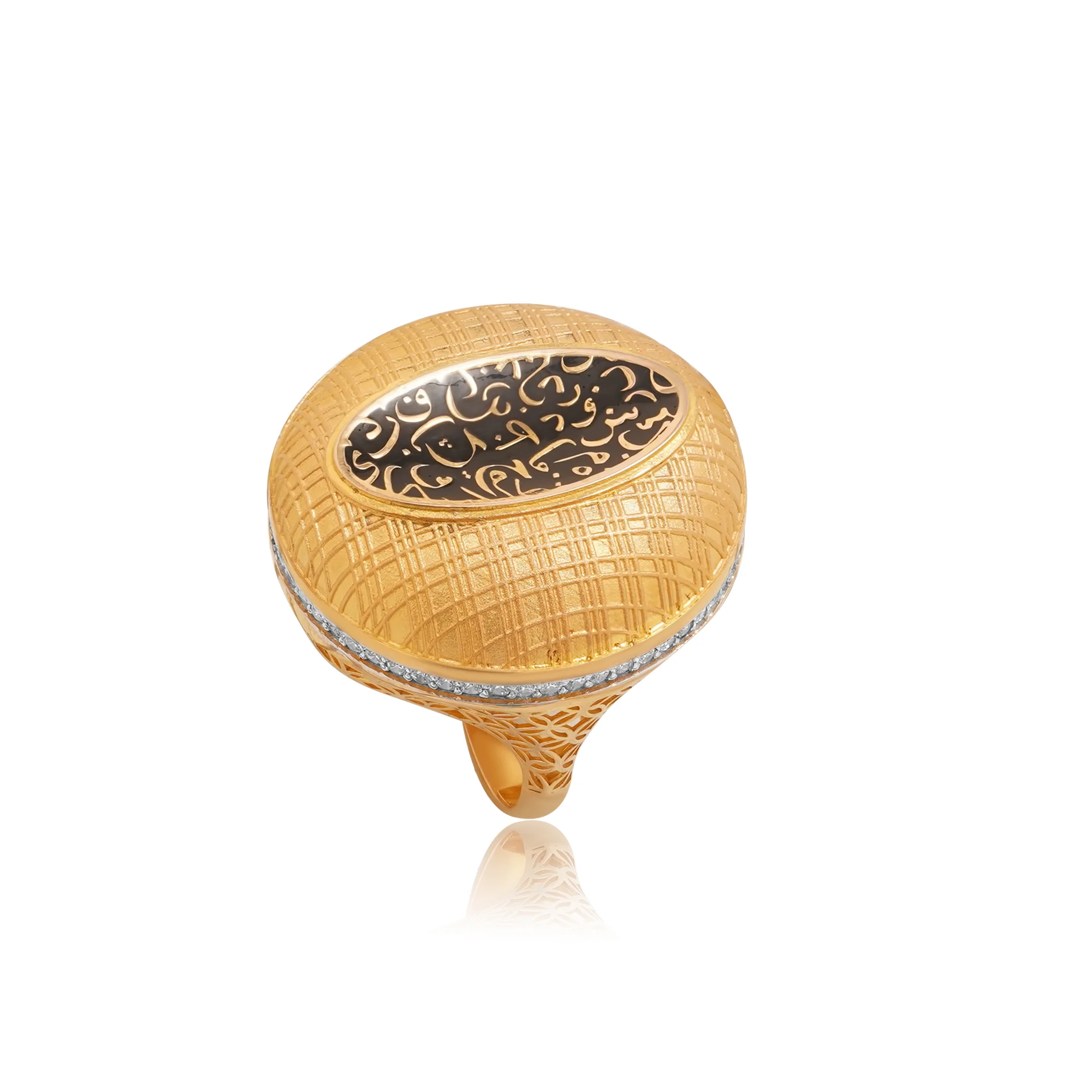 RG04158%201 Cocktail Ring in 21K Gold