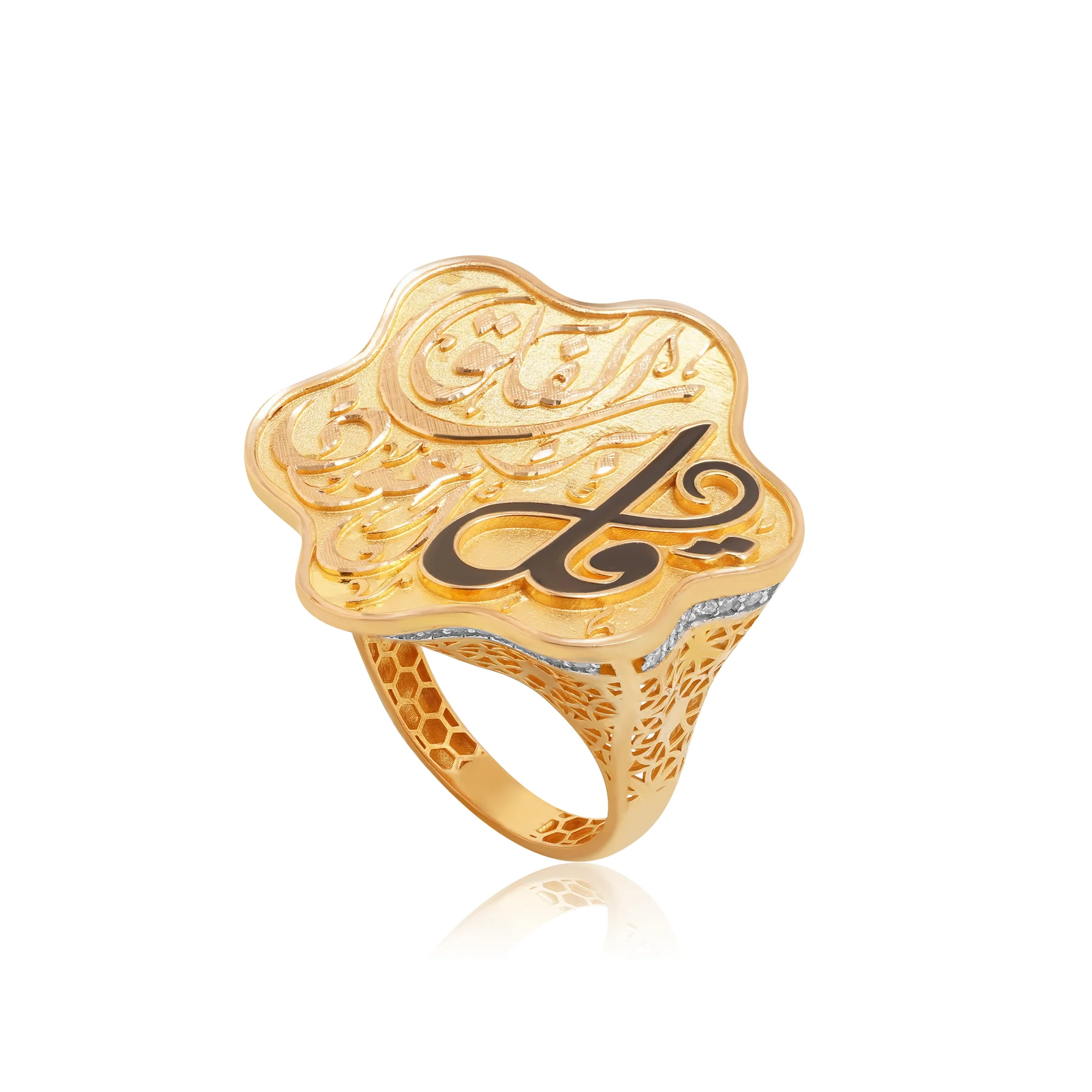 RG04159%201 Cocktail Ring in 21K Gold