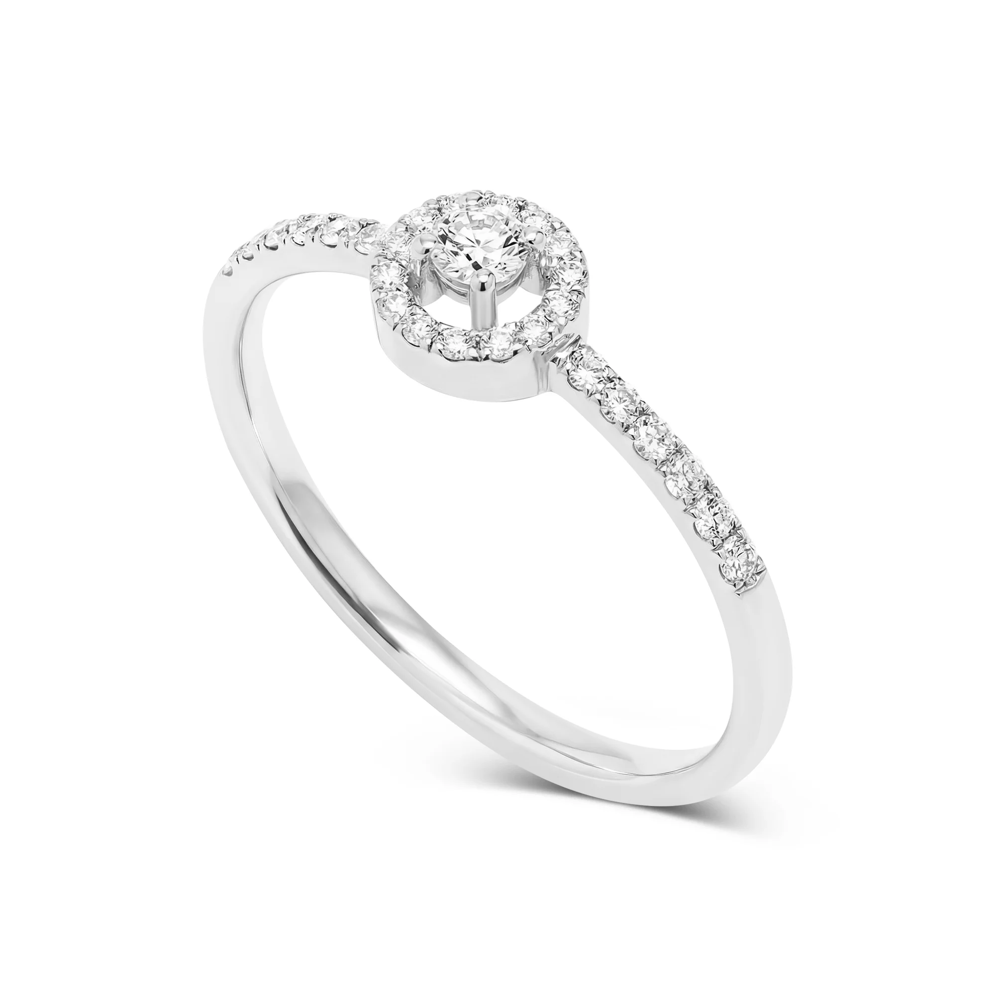 RG04284 Cluster Ring in 18K Gold