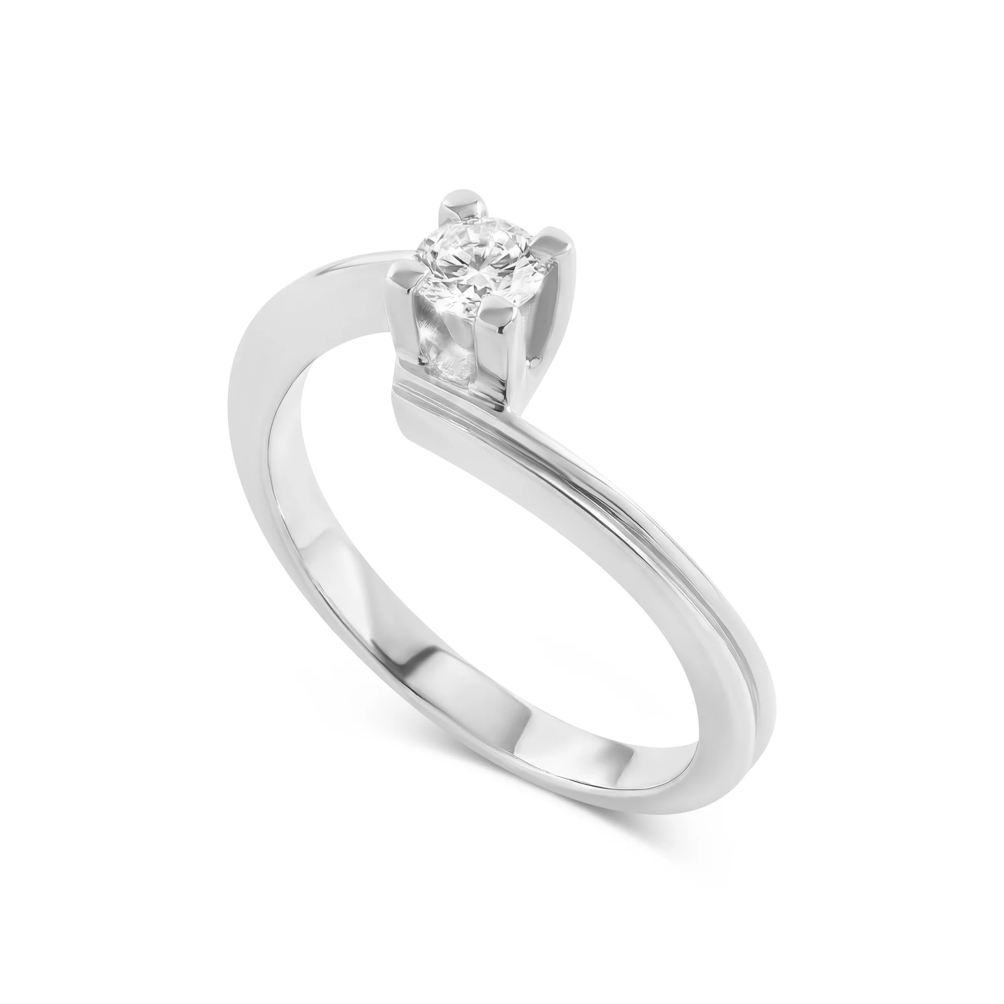 RG04384%201 Solitaire Ring in 18K Gold