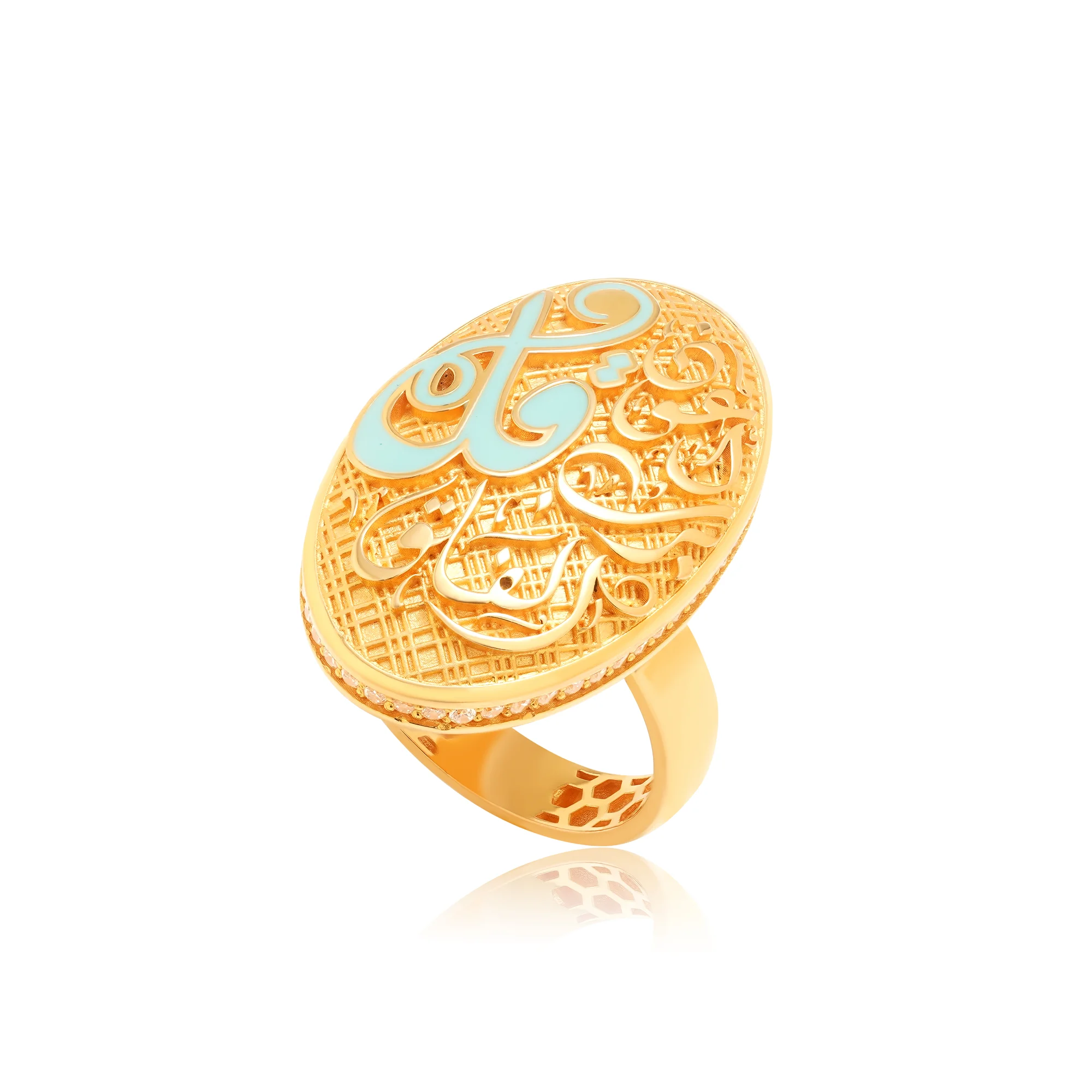 RG04488%201 Cocktail Ring in 21K Gold