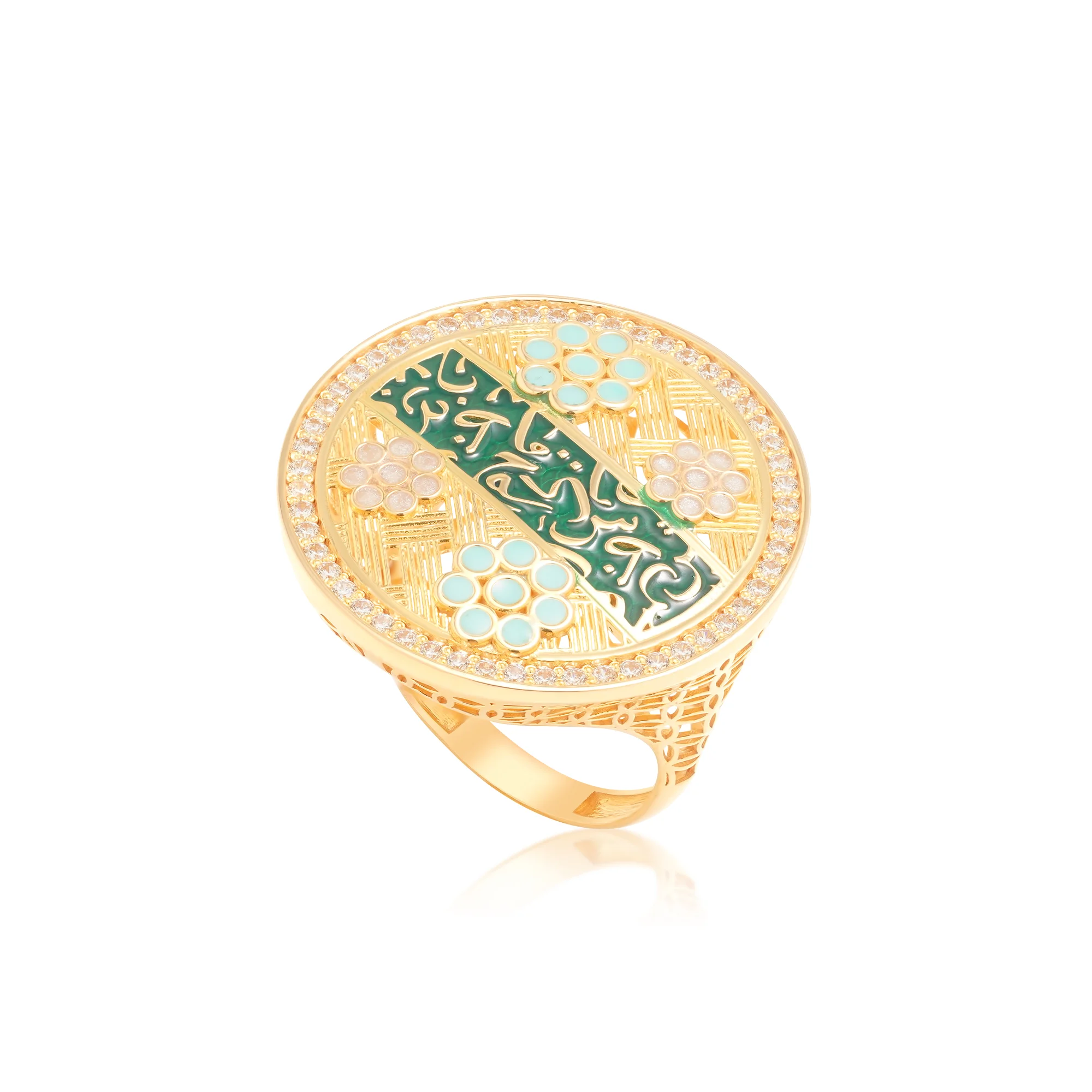 RG04489%201 Cocktail Ring in 21K Gold