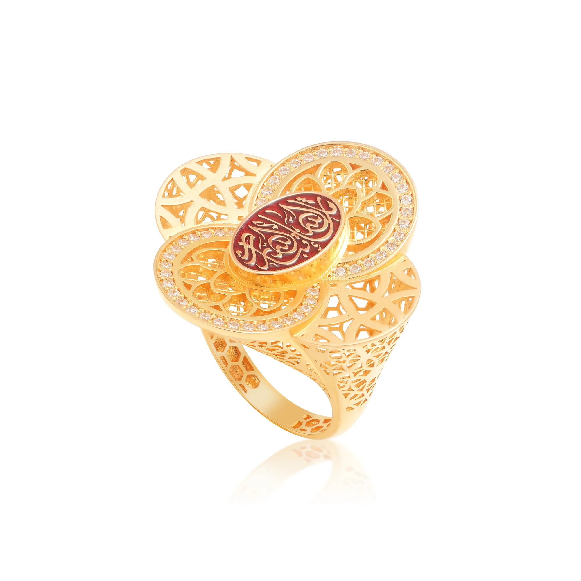 RG04495%201 Cocktail Ring in 21K Gold