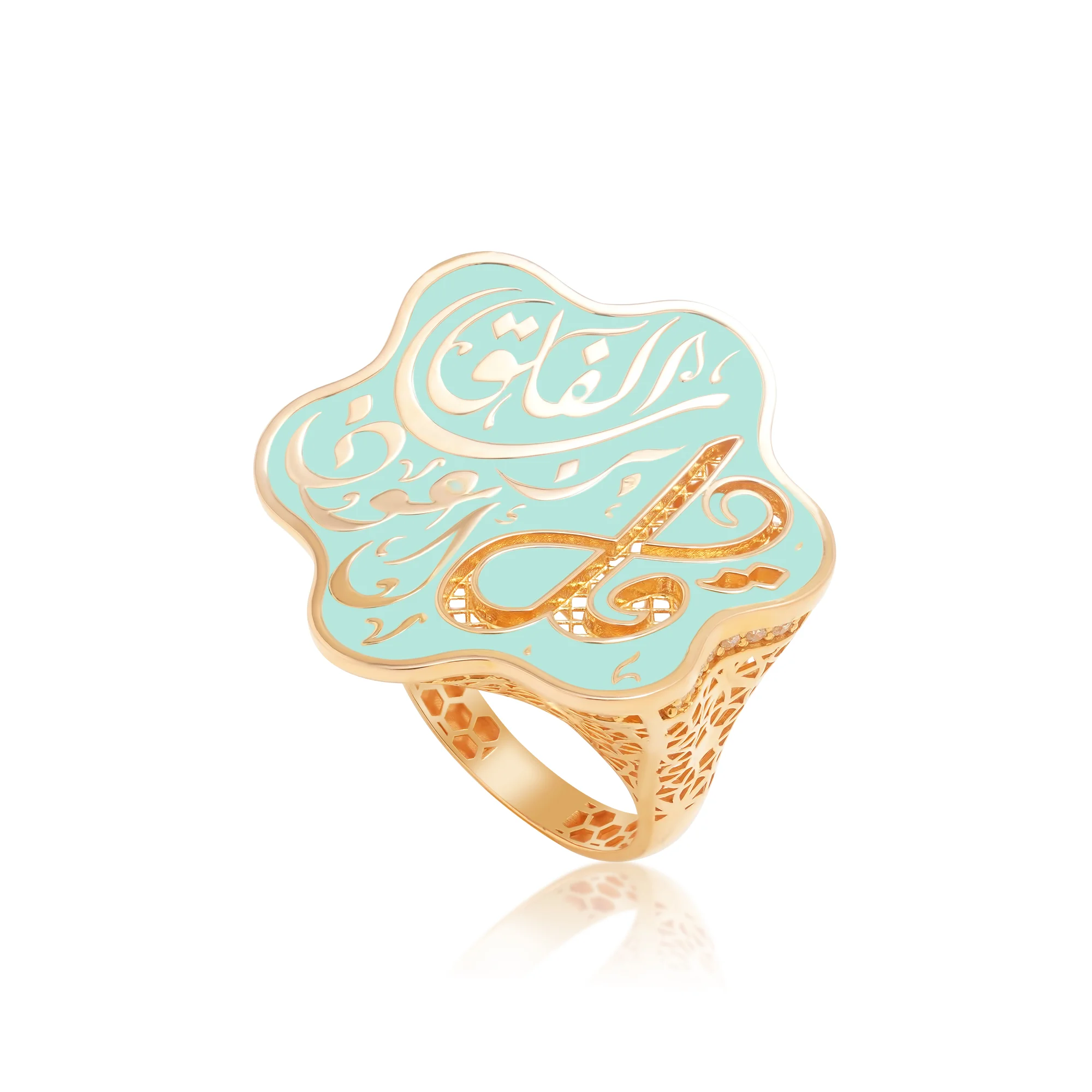 RG04496%201 Cocktail Ring in 21K Gold