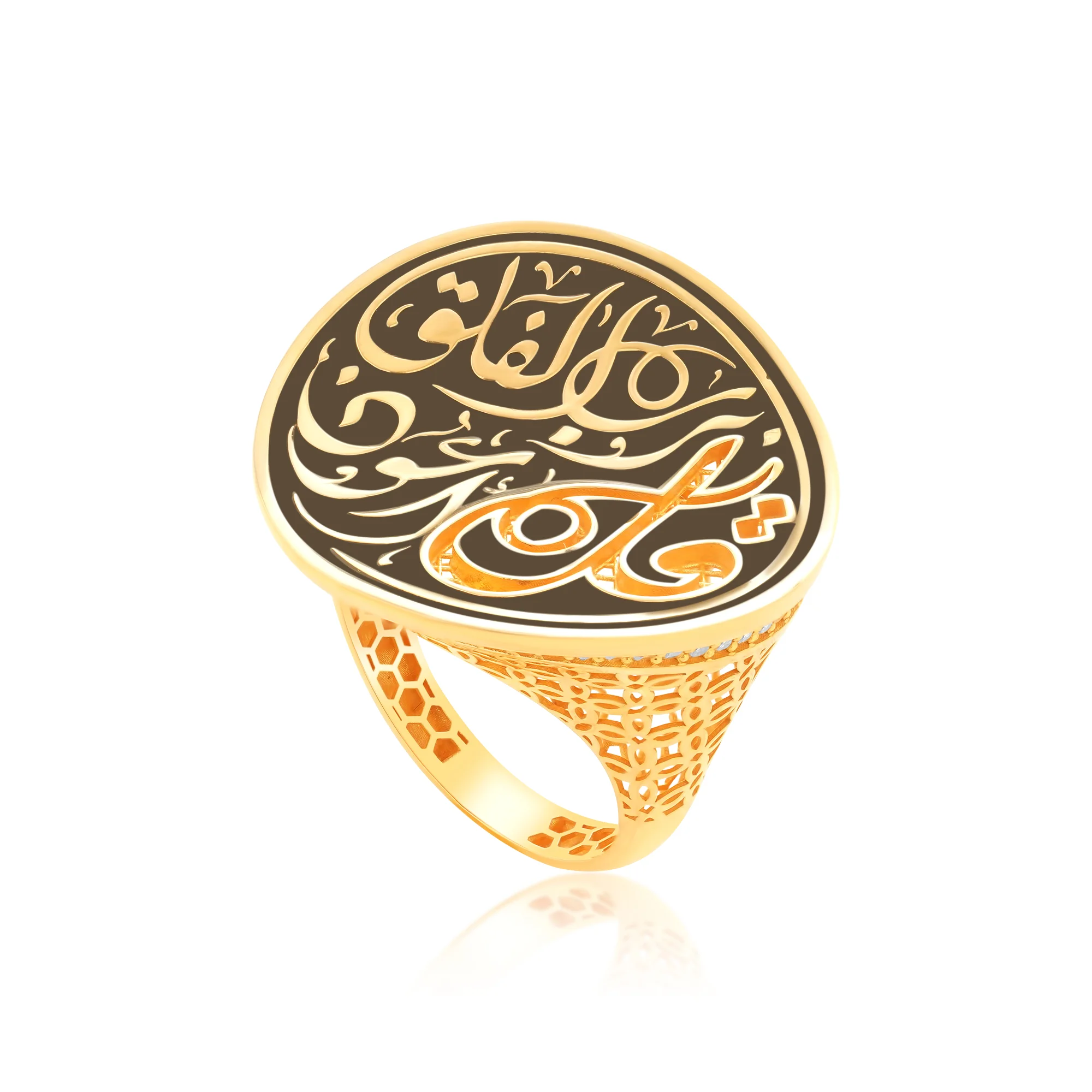RG04497%201 Cocktail Ring in 21K Gold