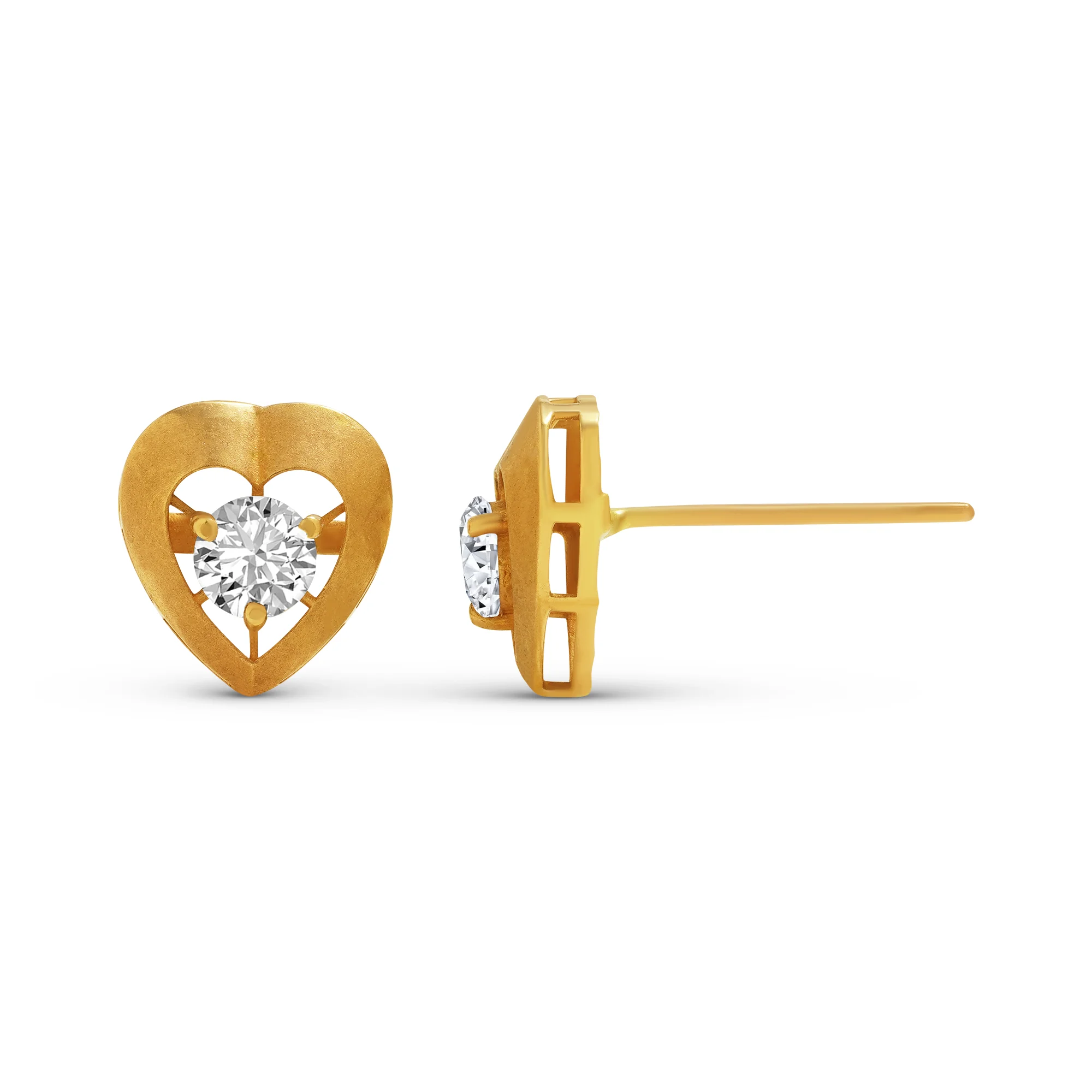 TP00237%201 Stud Earrings in 21K Gold