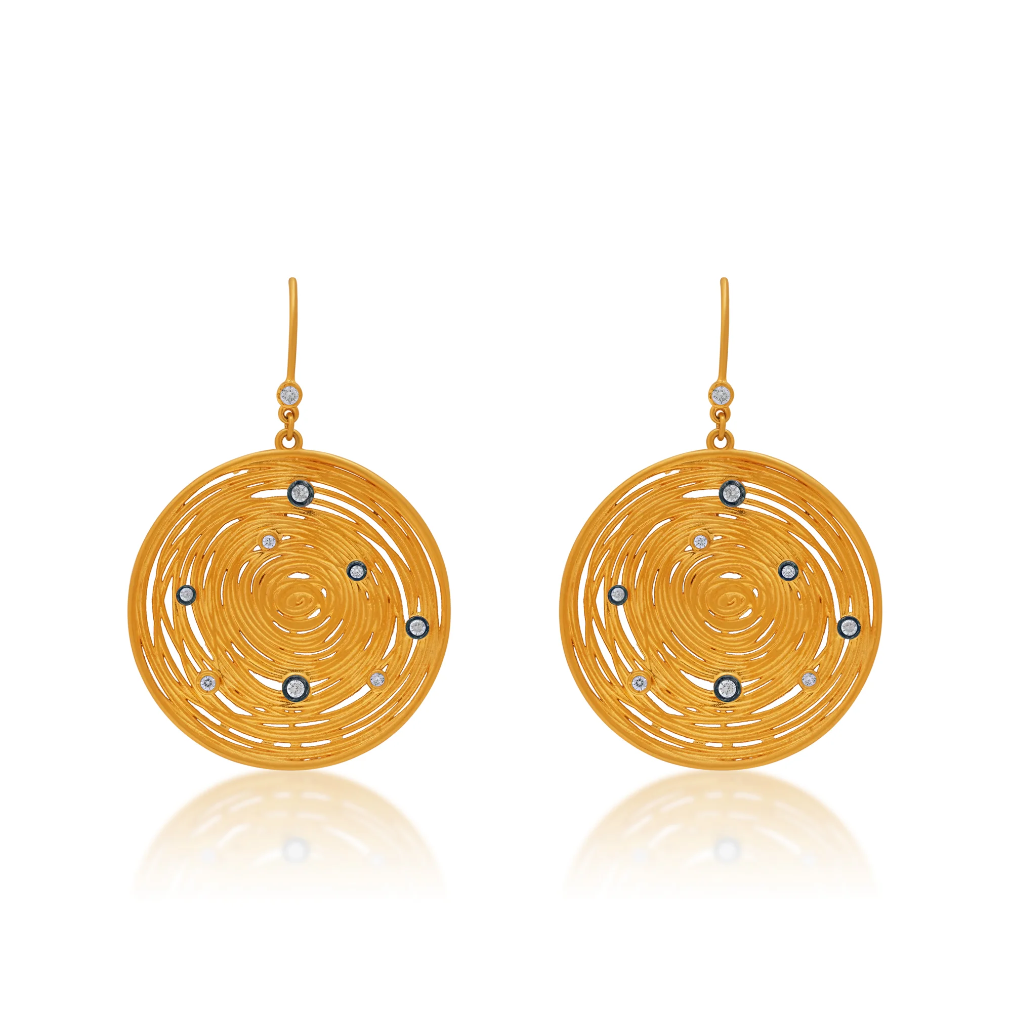 TP02243%201 Dangle earrings in 21K Gold