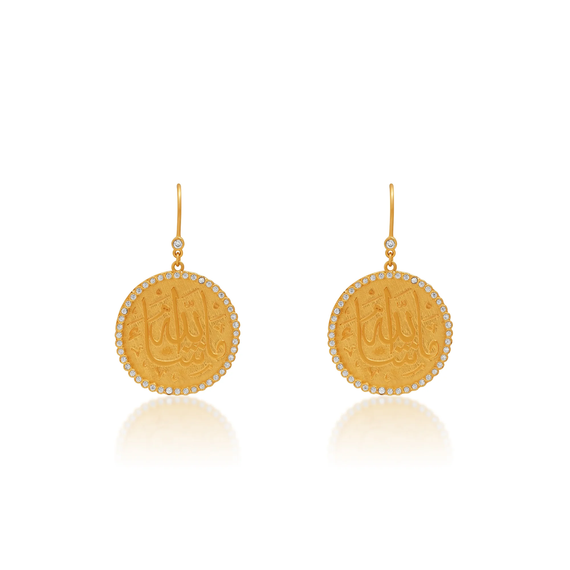 TP02244%201 Dangle earrings in 21K Gold