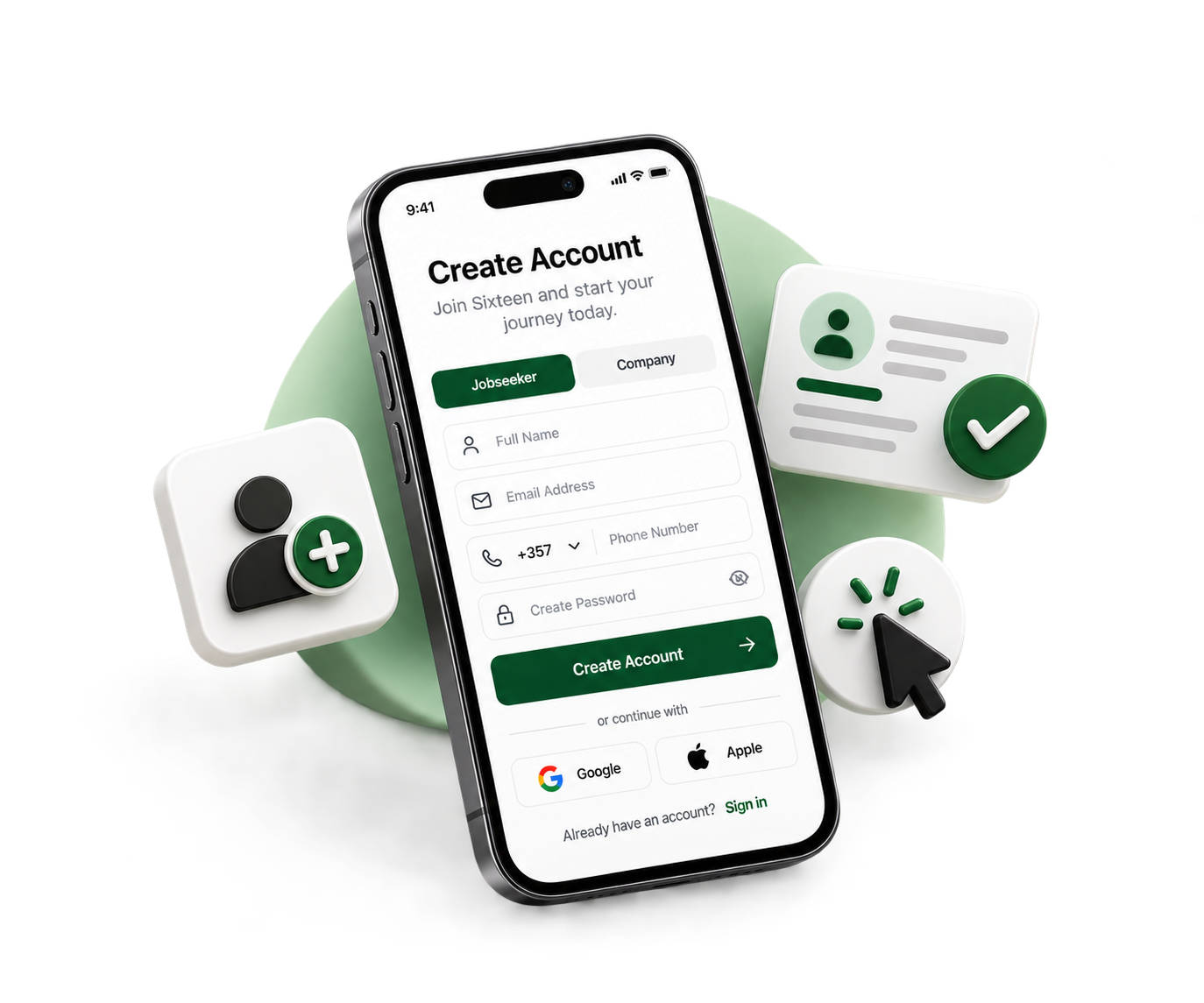 Create an Account