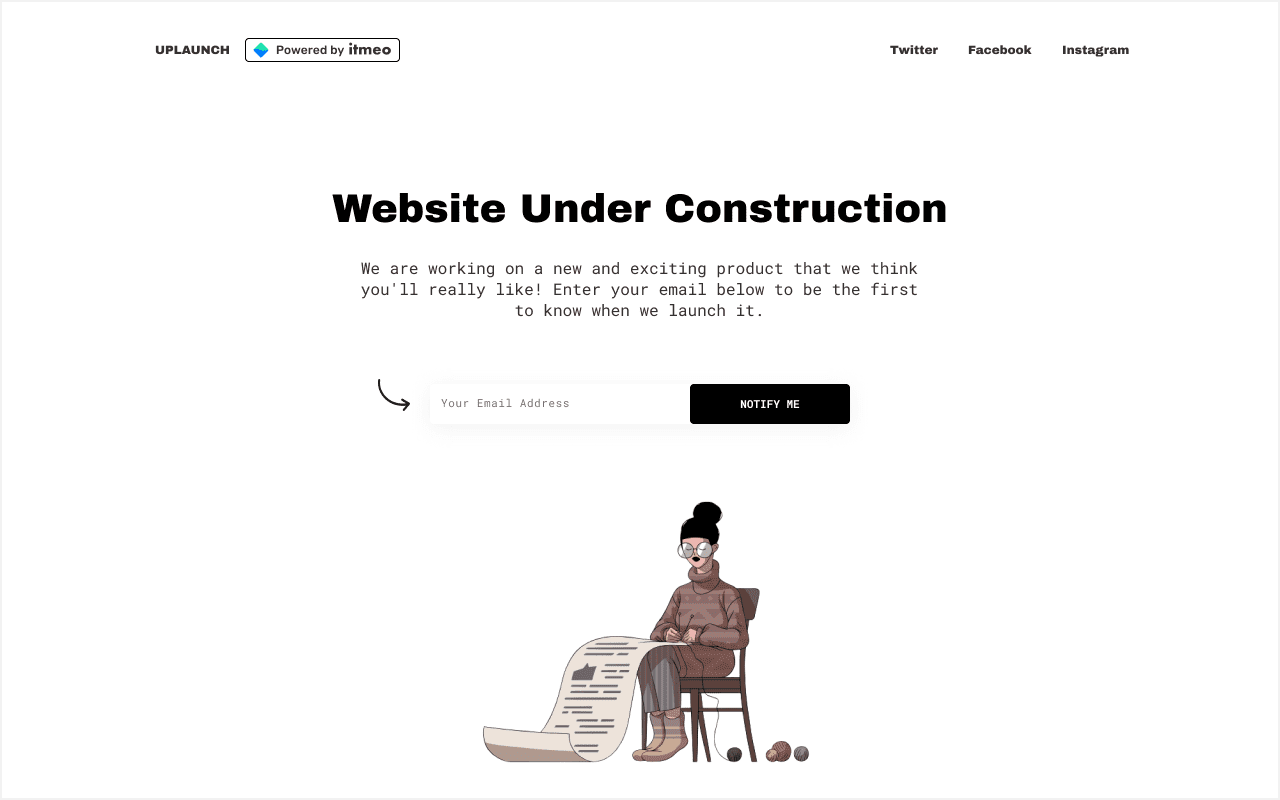 Under Construction Hero